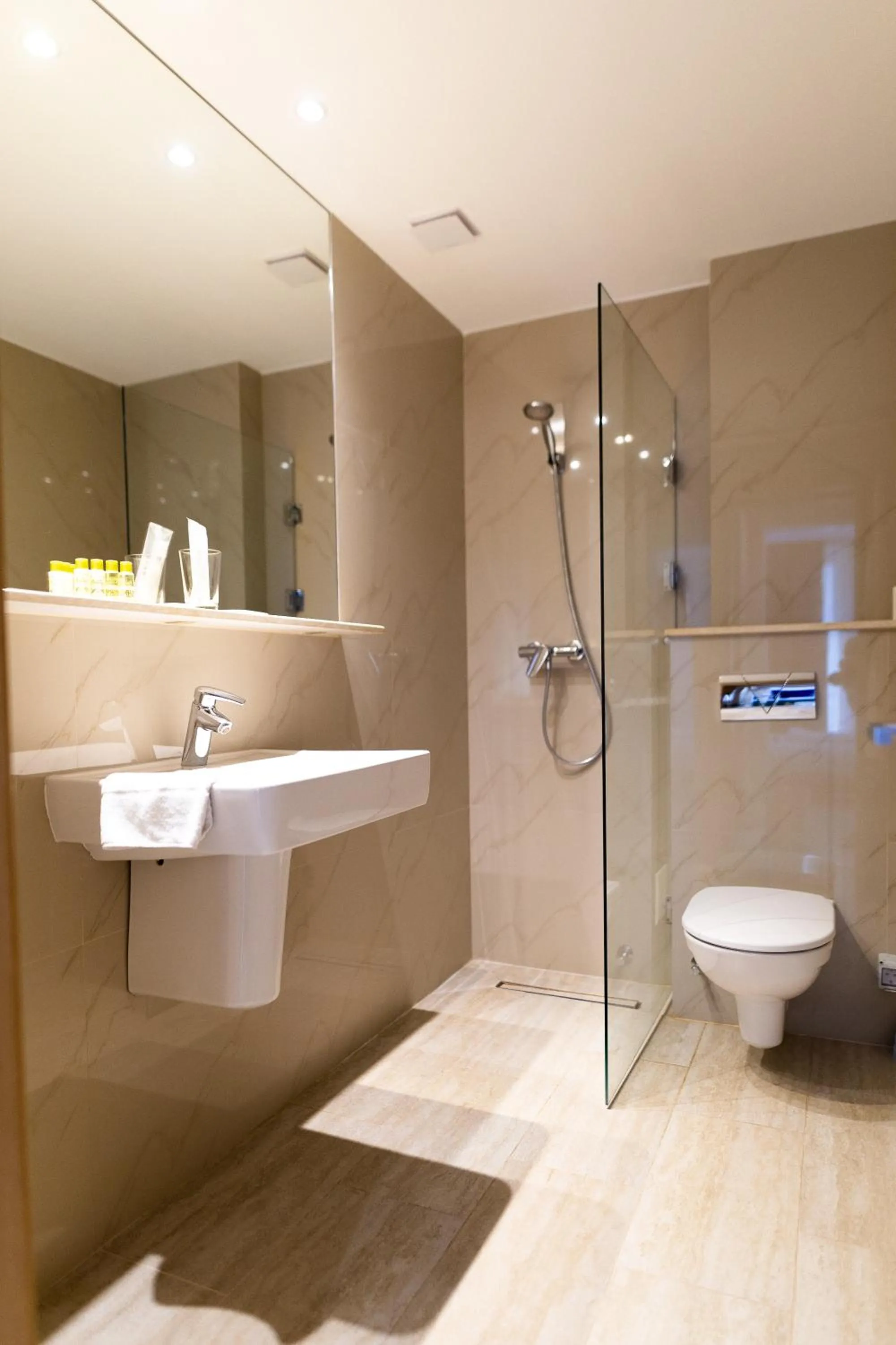 Bathroom in Christina Hotel