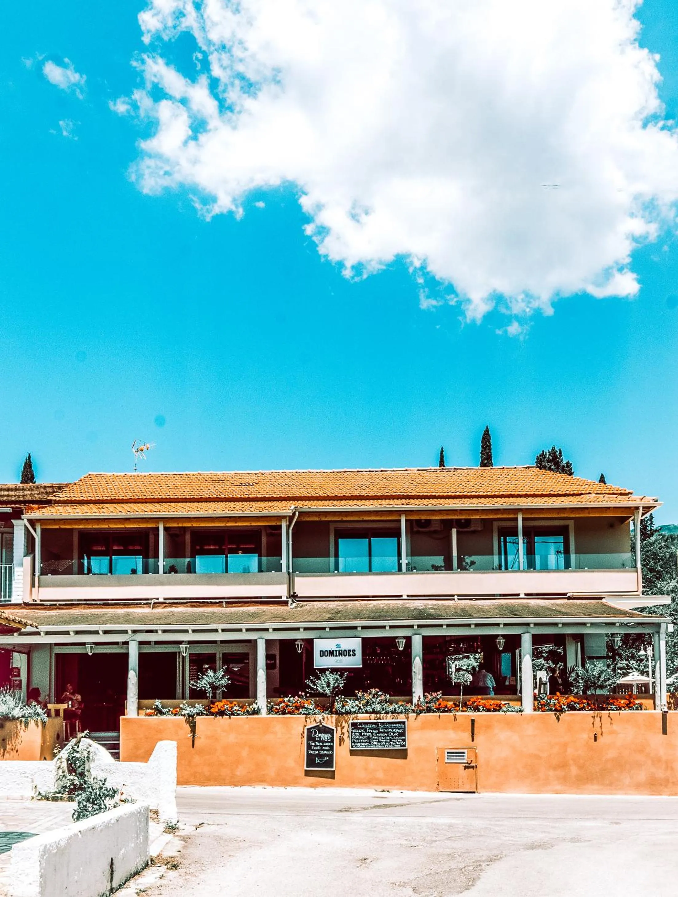 Property building in Dominoes Corfu