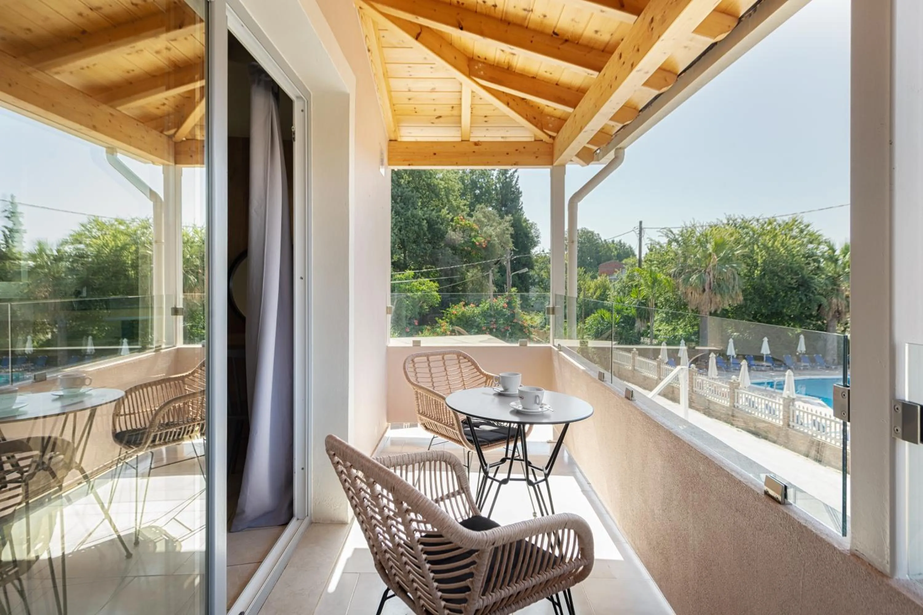 Balcony/Terrace in Dominoes Corfu