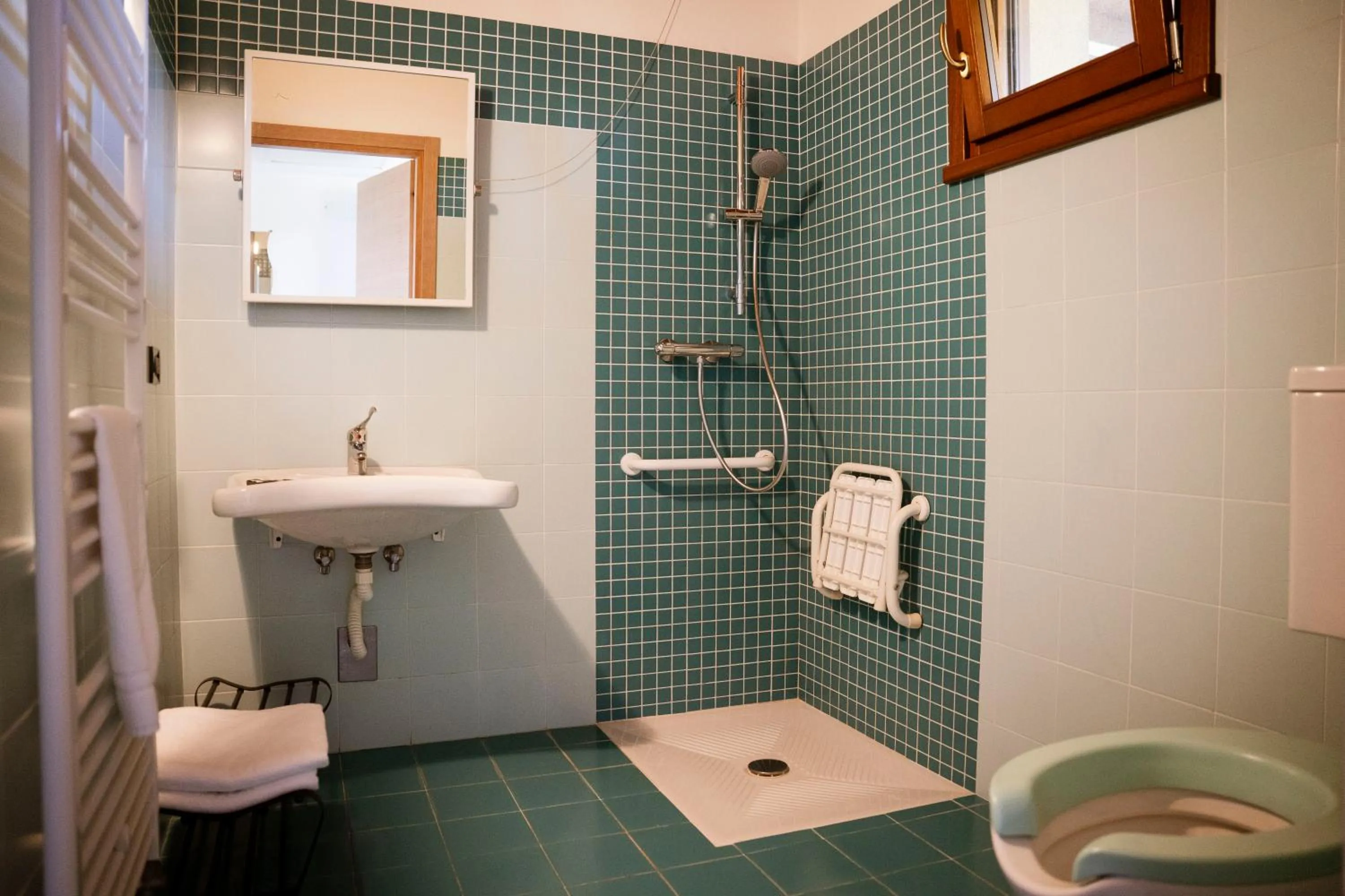 Shower in Tenuta Aganis