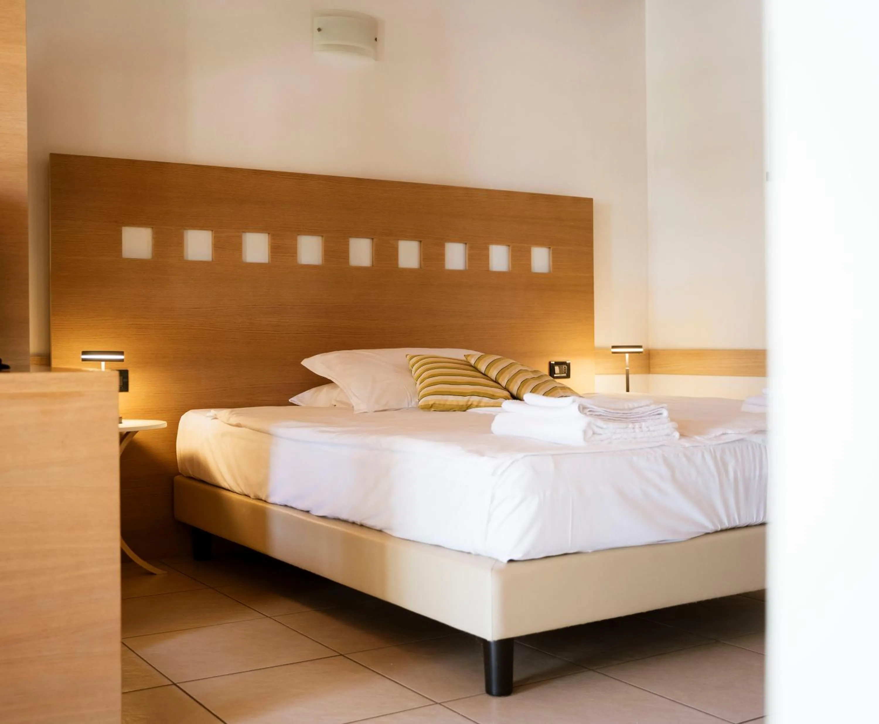 Bed in Tenuta Aganis