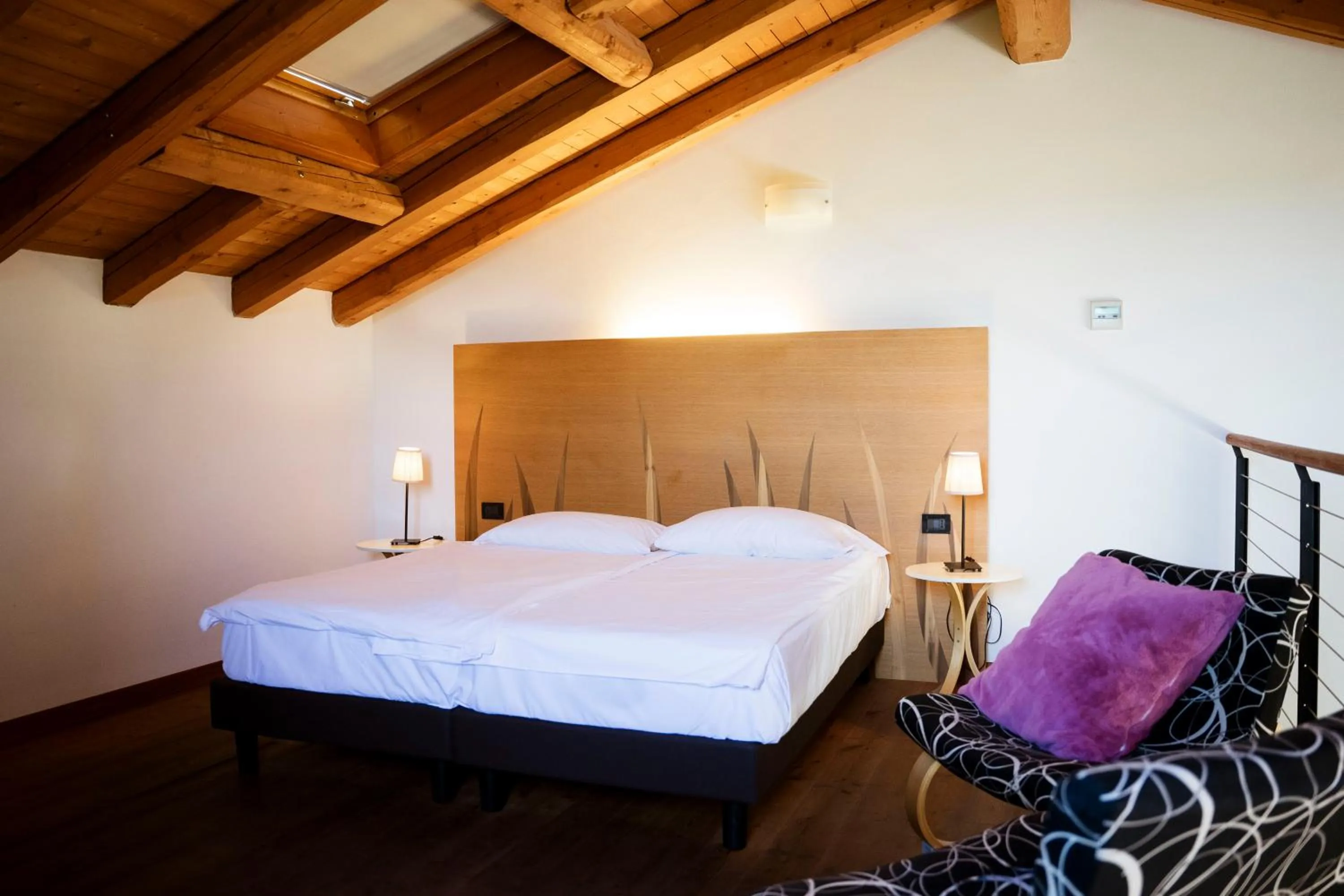 Bed in Tenuta Aganis