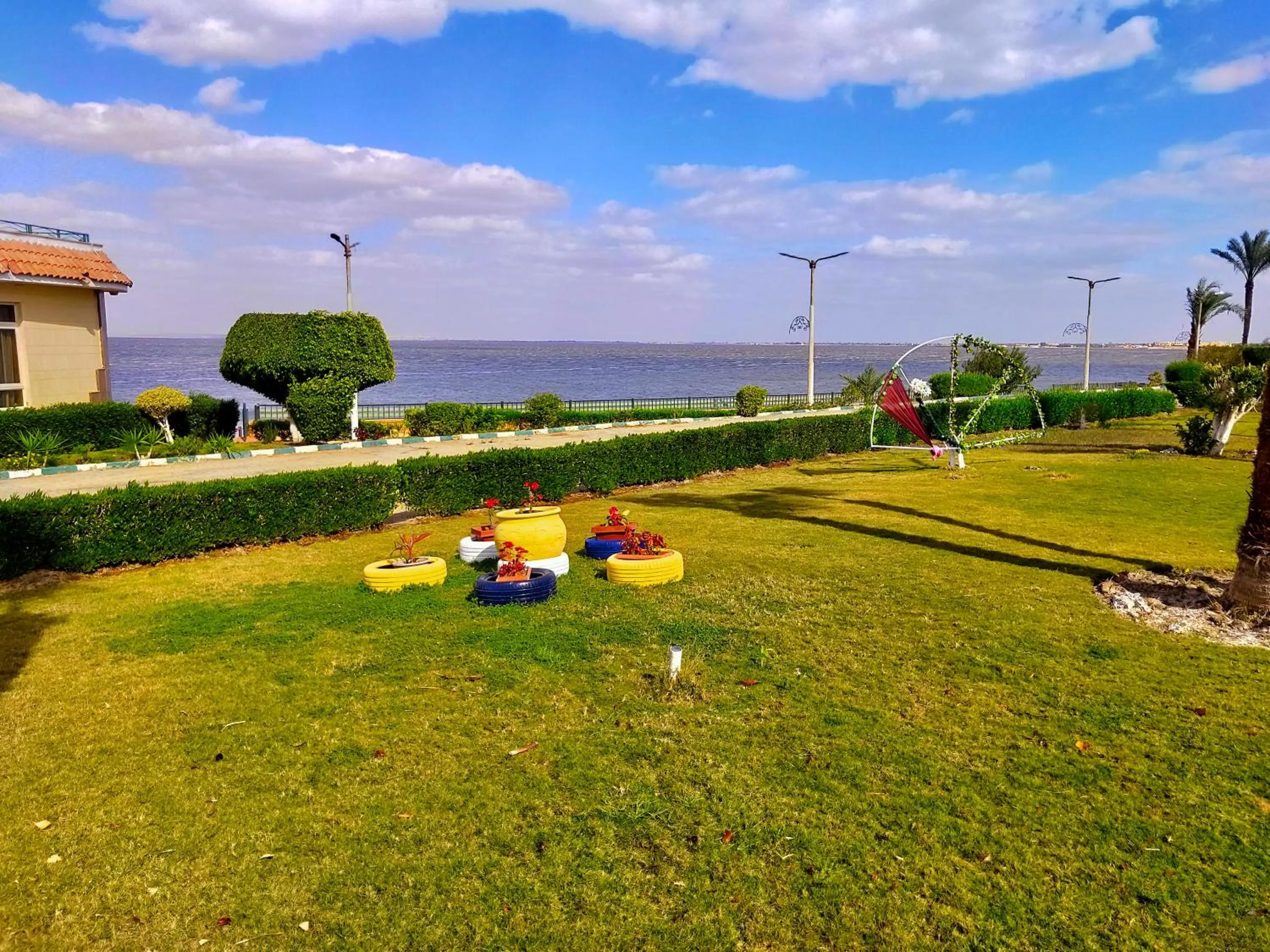 Garden in Fayoum Hotel