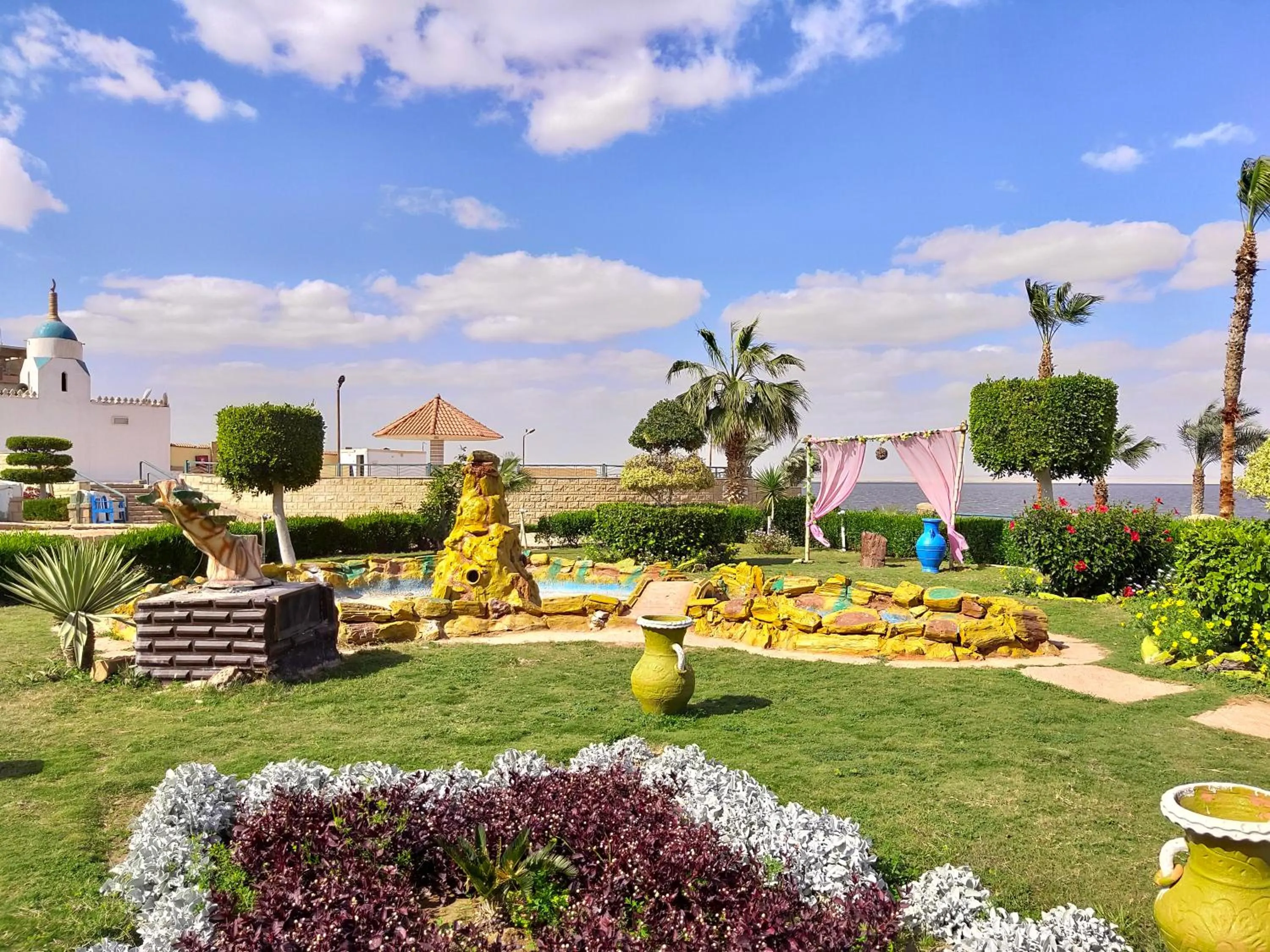 Garden in Fayoum Hotel