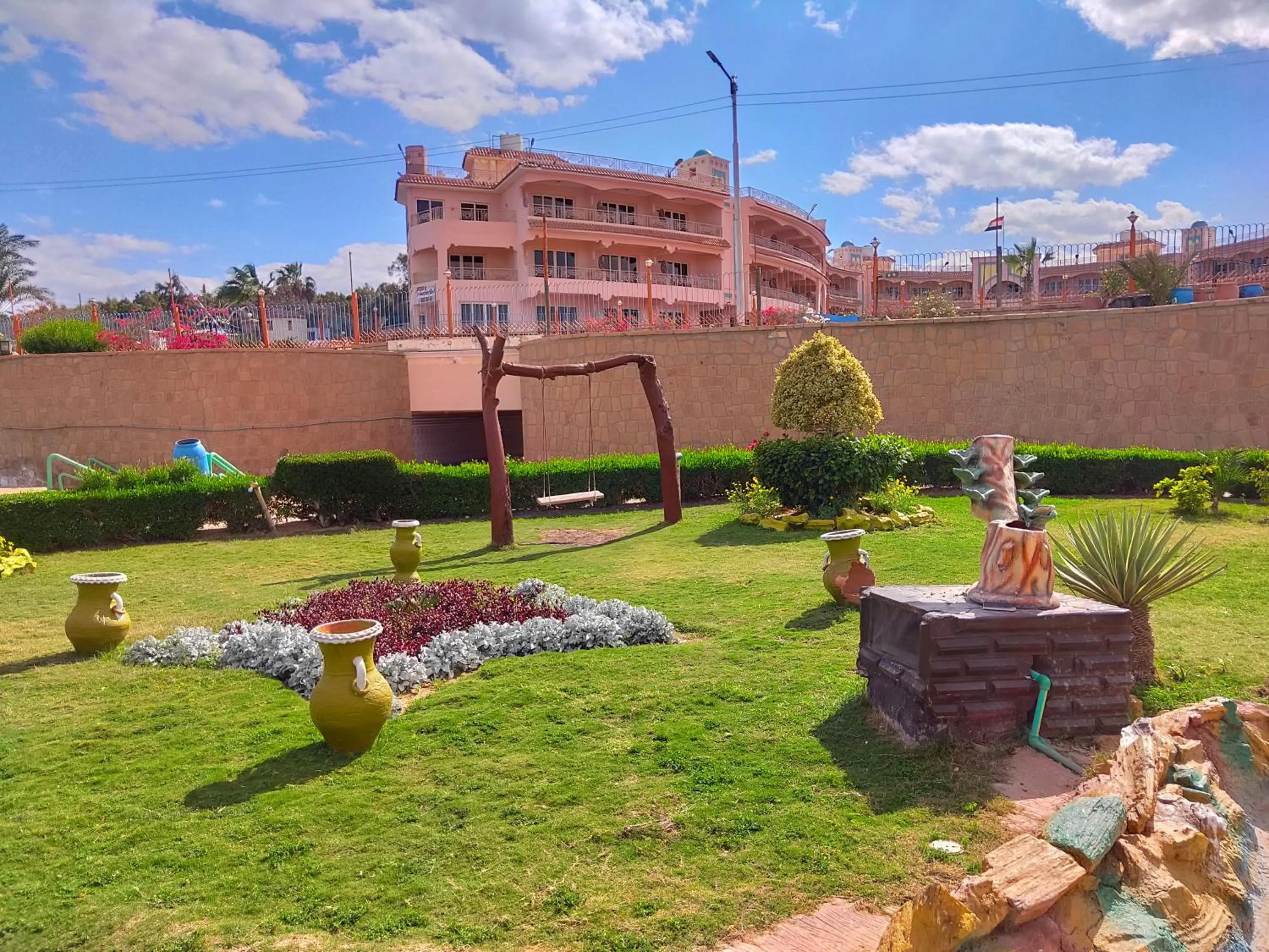 Garden in Fayoum Hotel