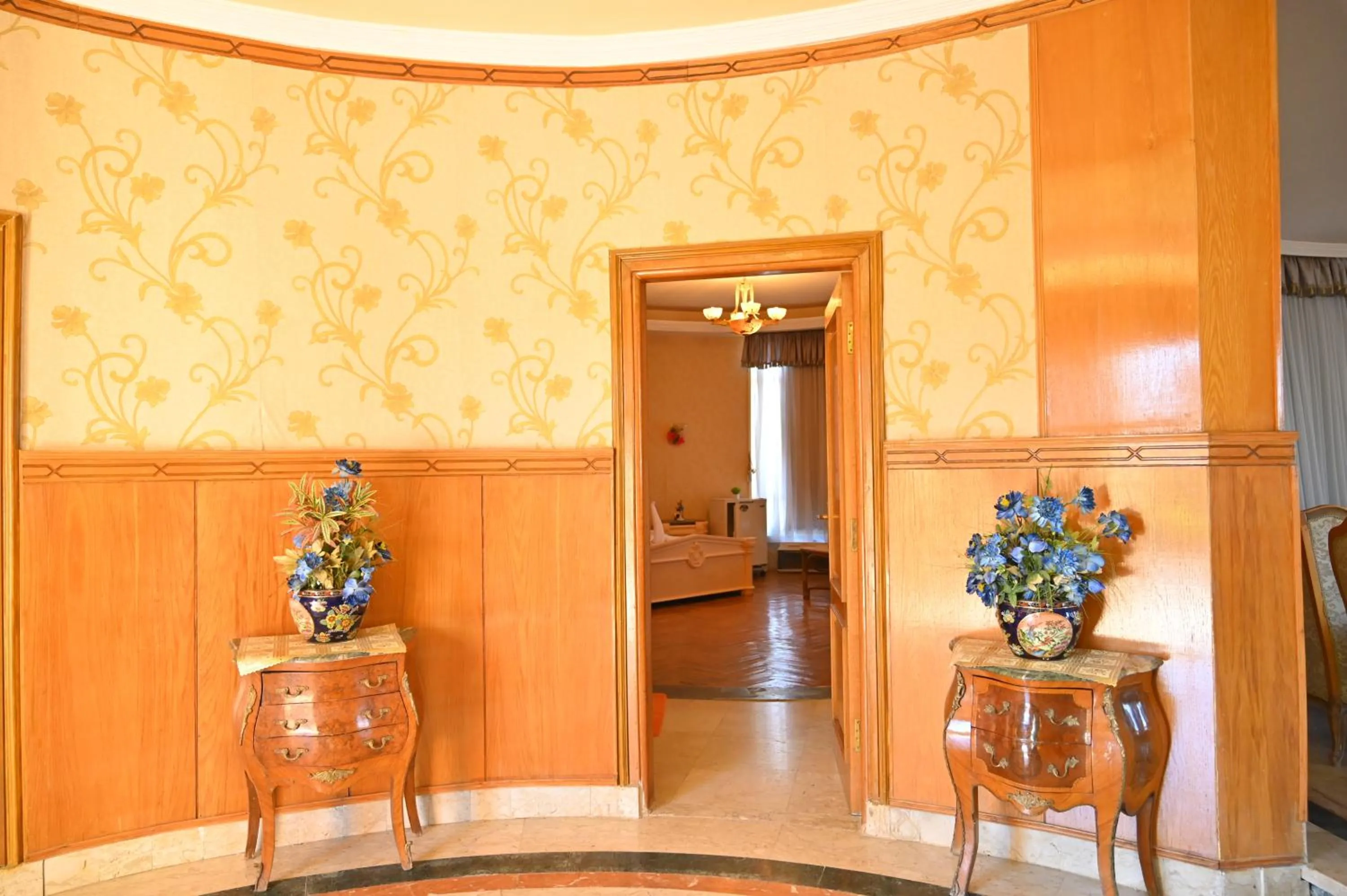 Seating area in Fayoum Hotel