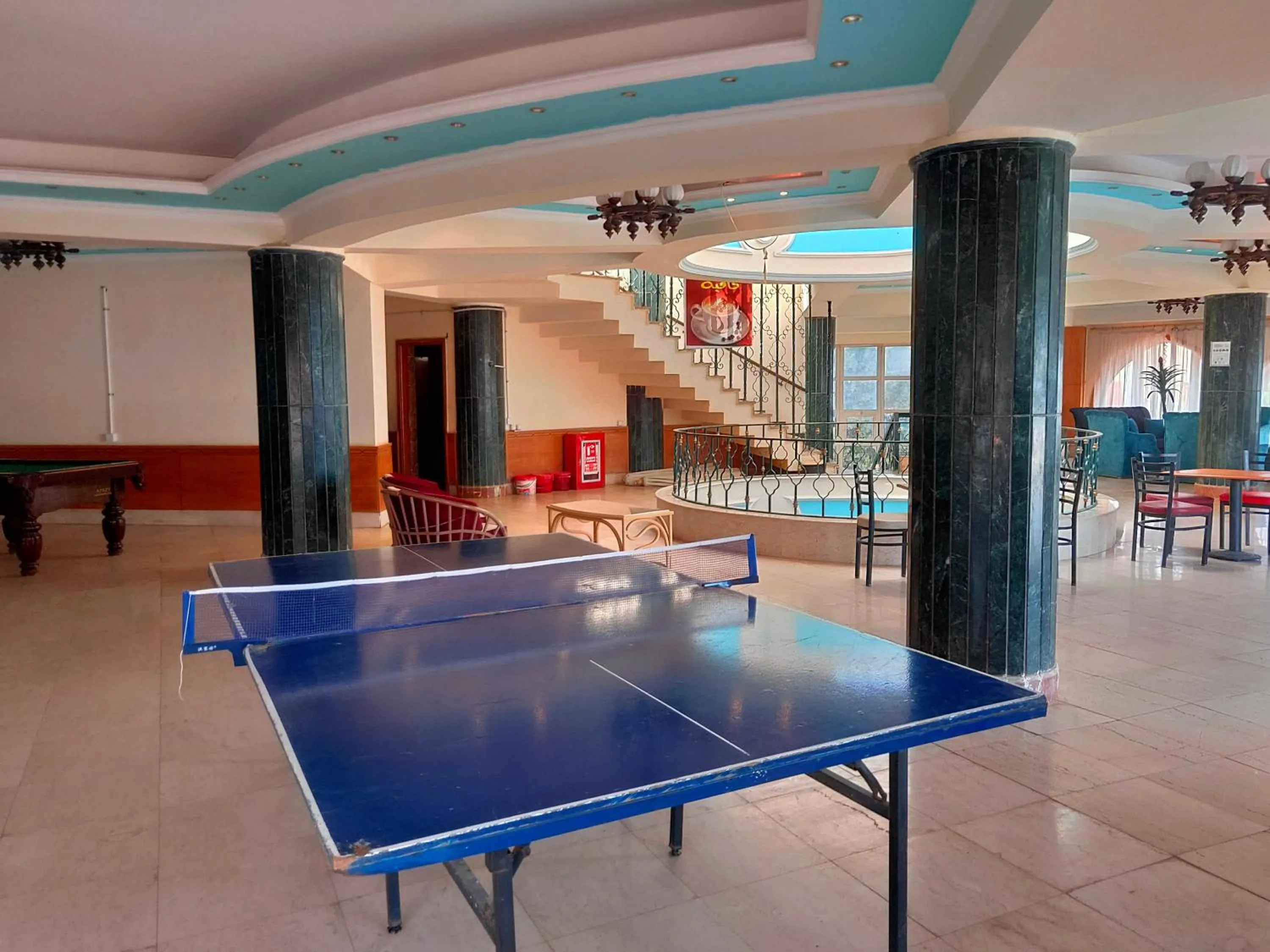 Table tennis in Fayoum Hotel