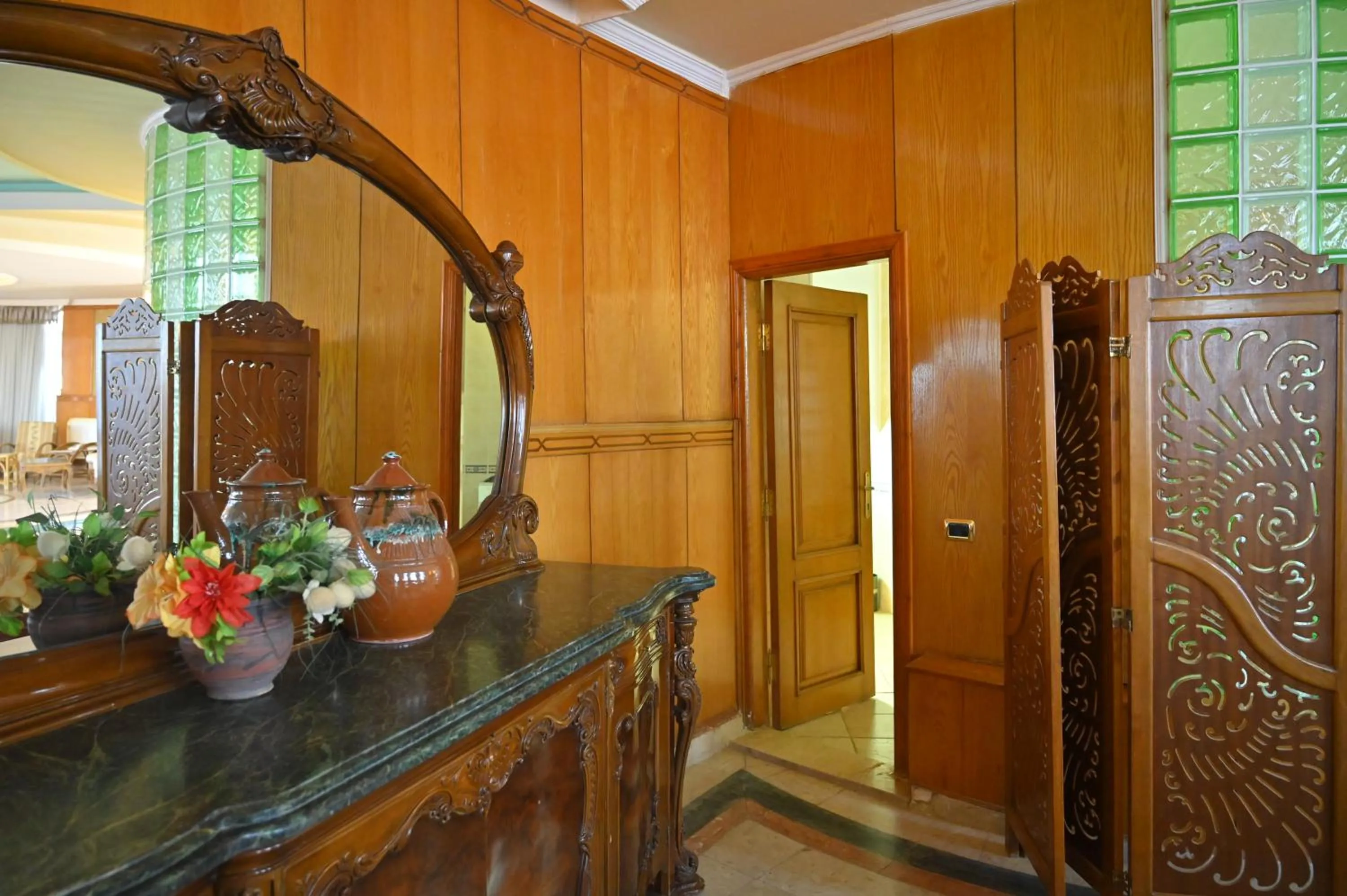 Dining area in Fayoum Hotel