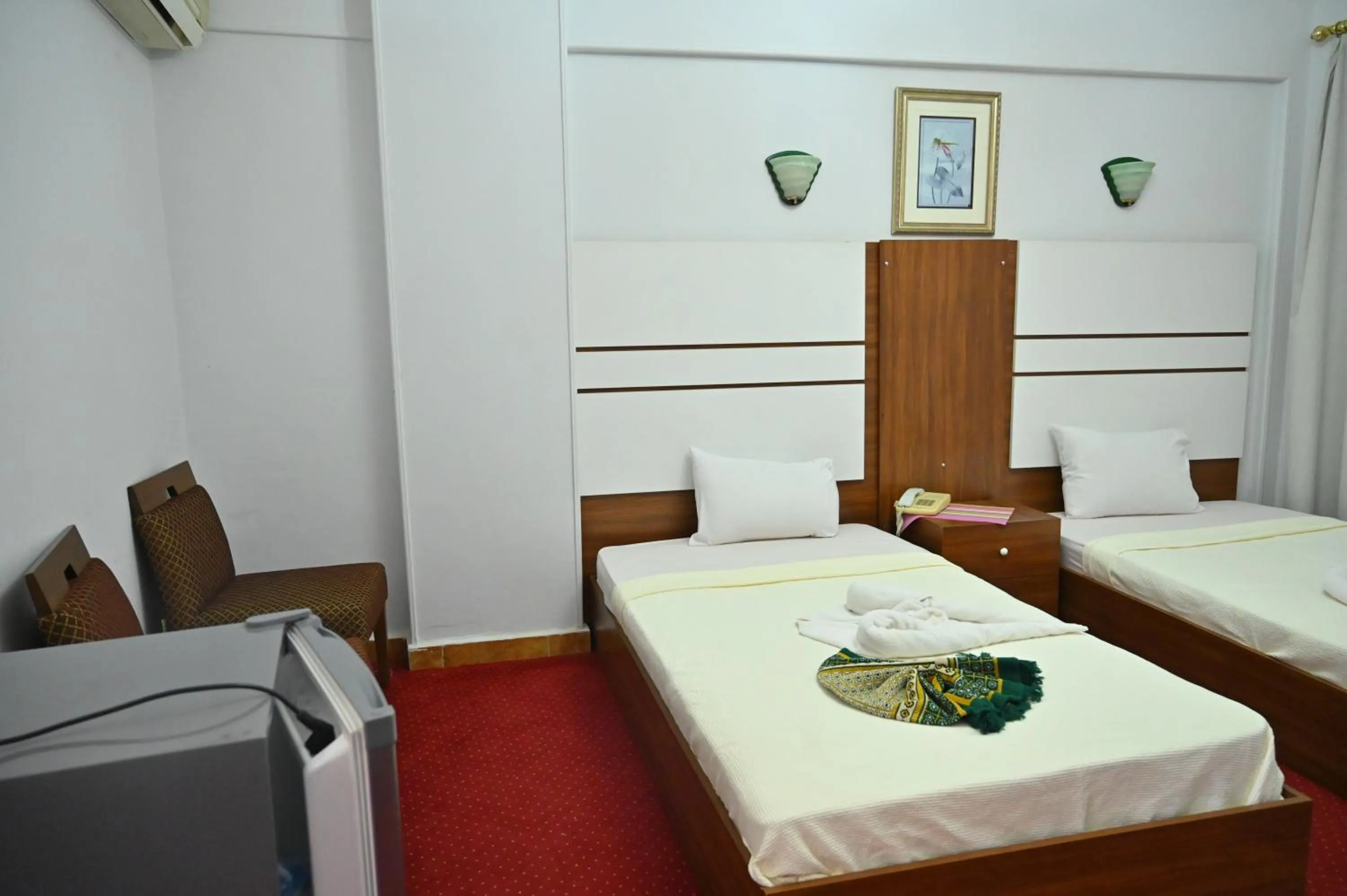 Bed in Fayoum Hotel