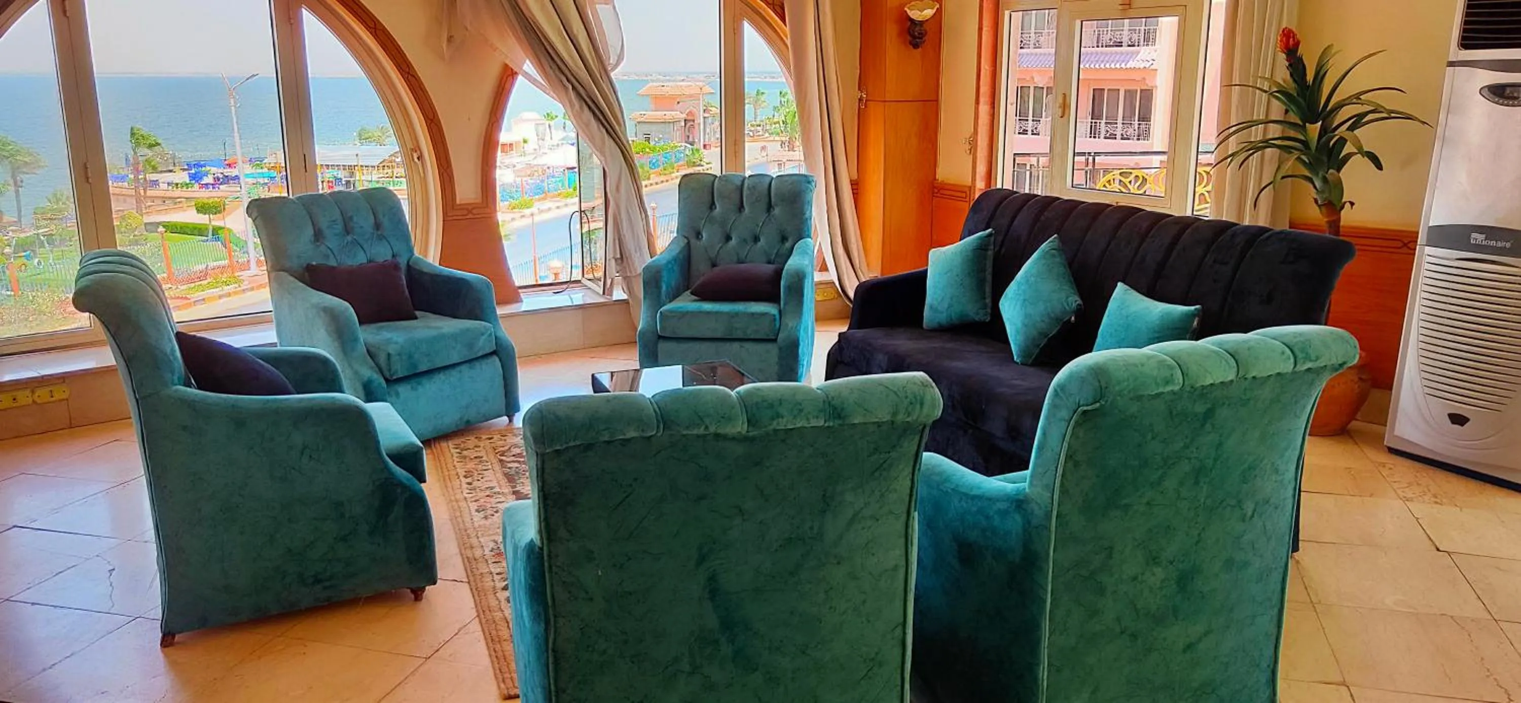 Lobby or reception in Fayoum Hotel