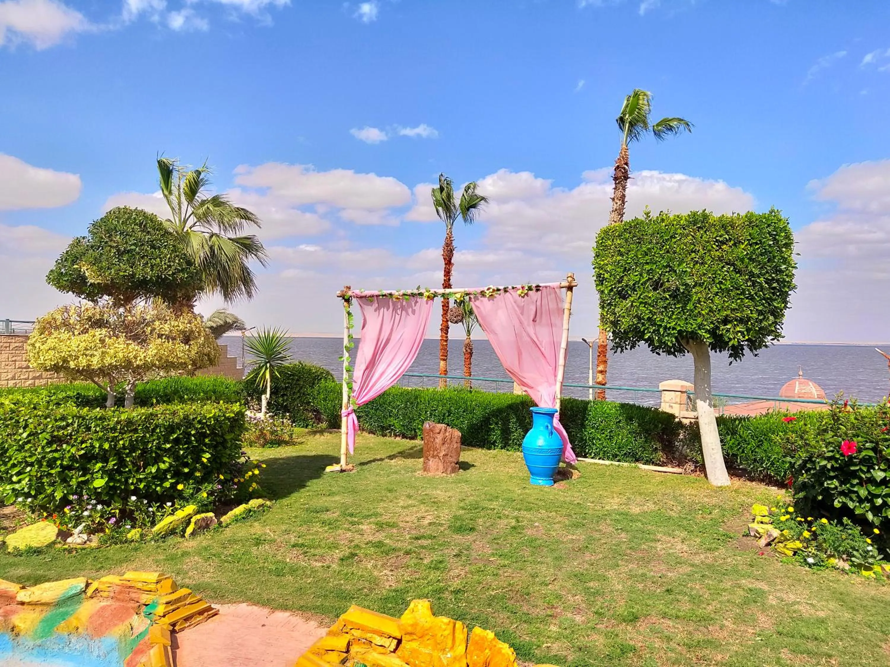 Garden in Fayoum Hotel