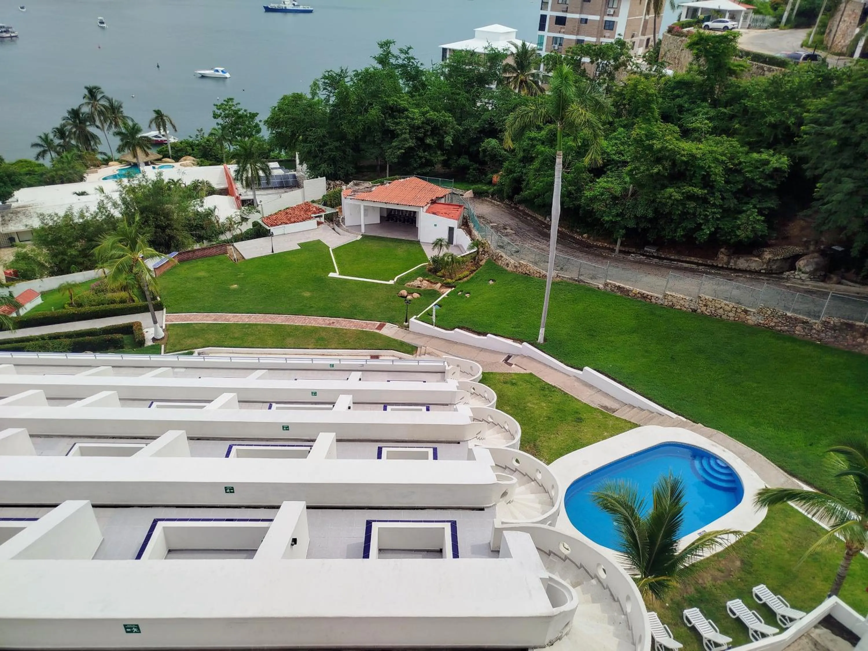 Bird's eye view in Hotel Aristos Acapulco