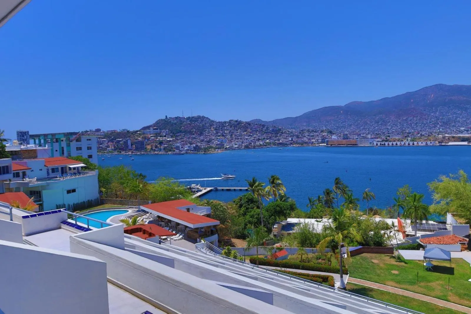 Sea view in Hotel Aristos Acapulco