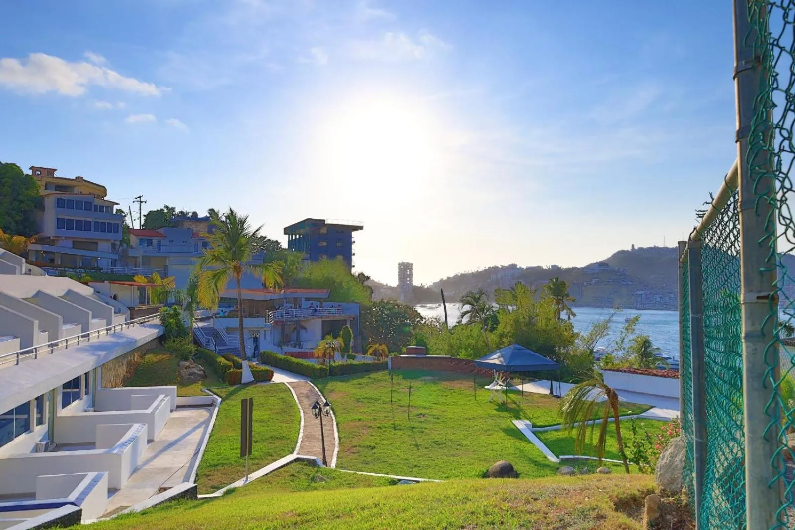 Garden in Hotel Aristos Acapulco