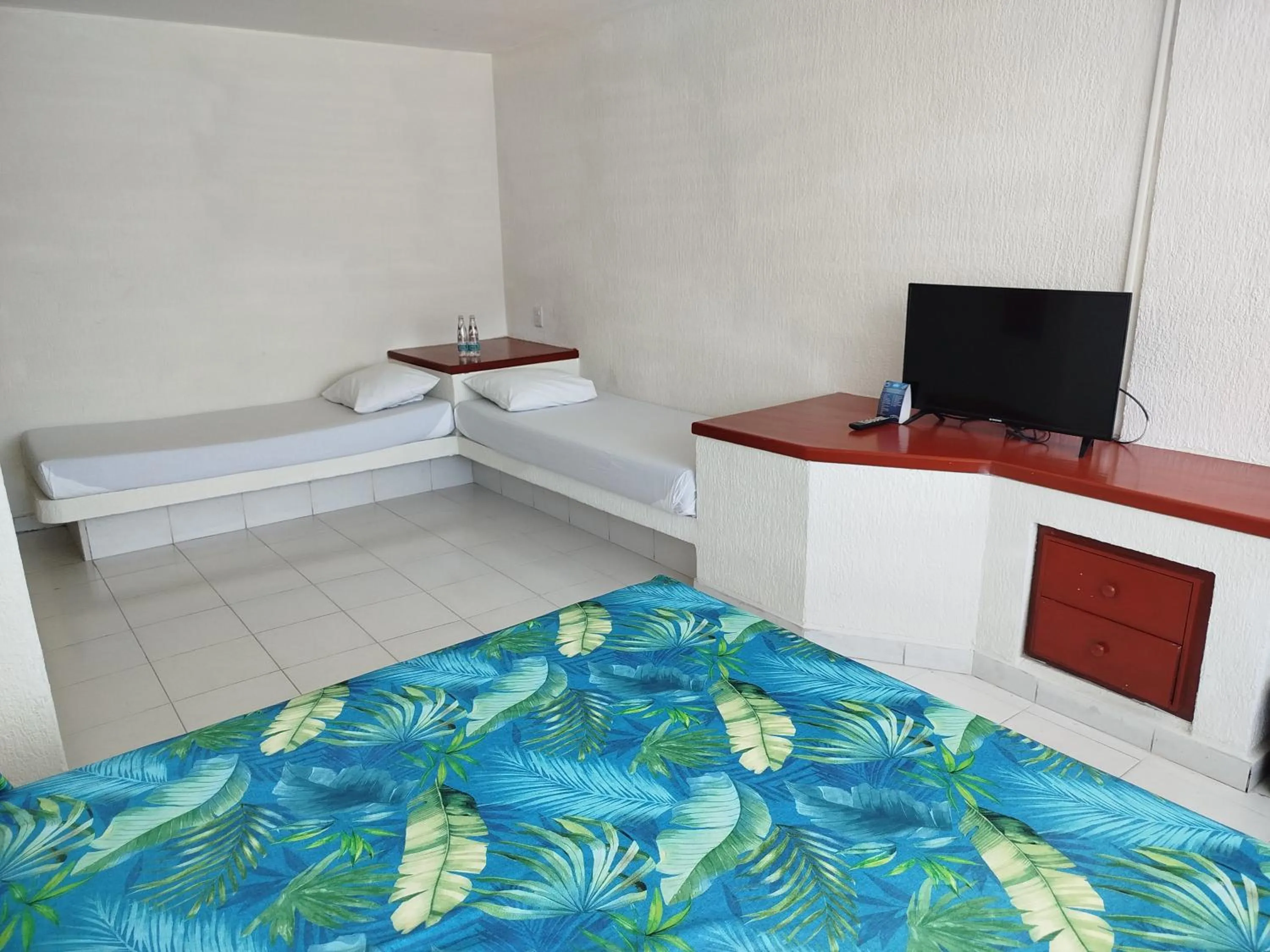 Bed in Hotel Aristos Acapulco