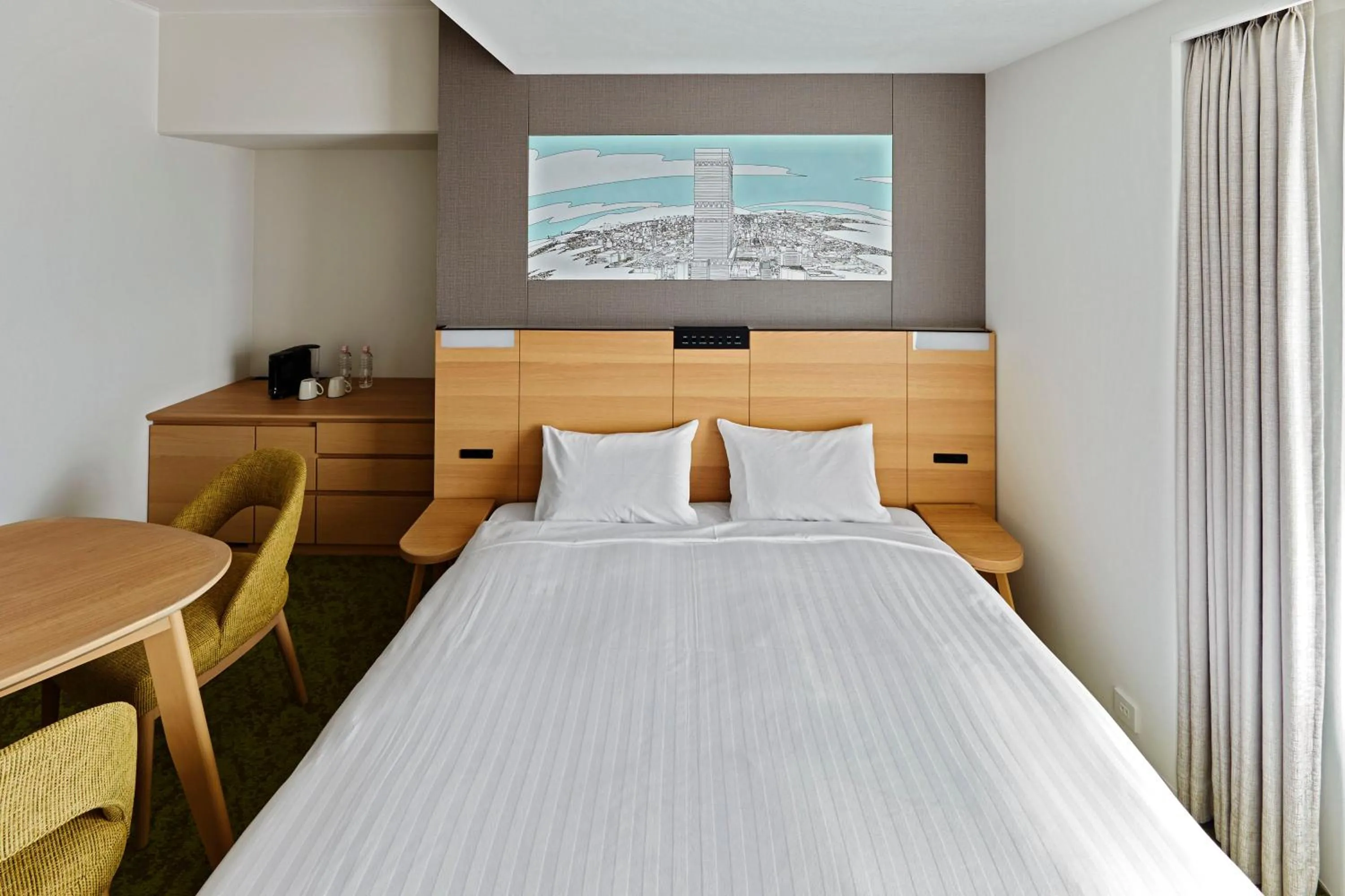 Bed in Miyako City Osaka Tennoji