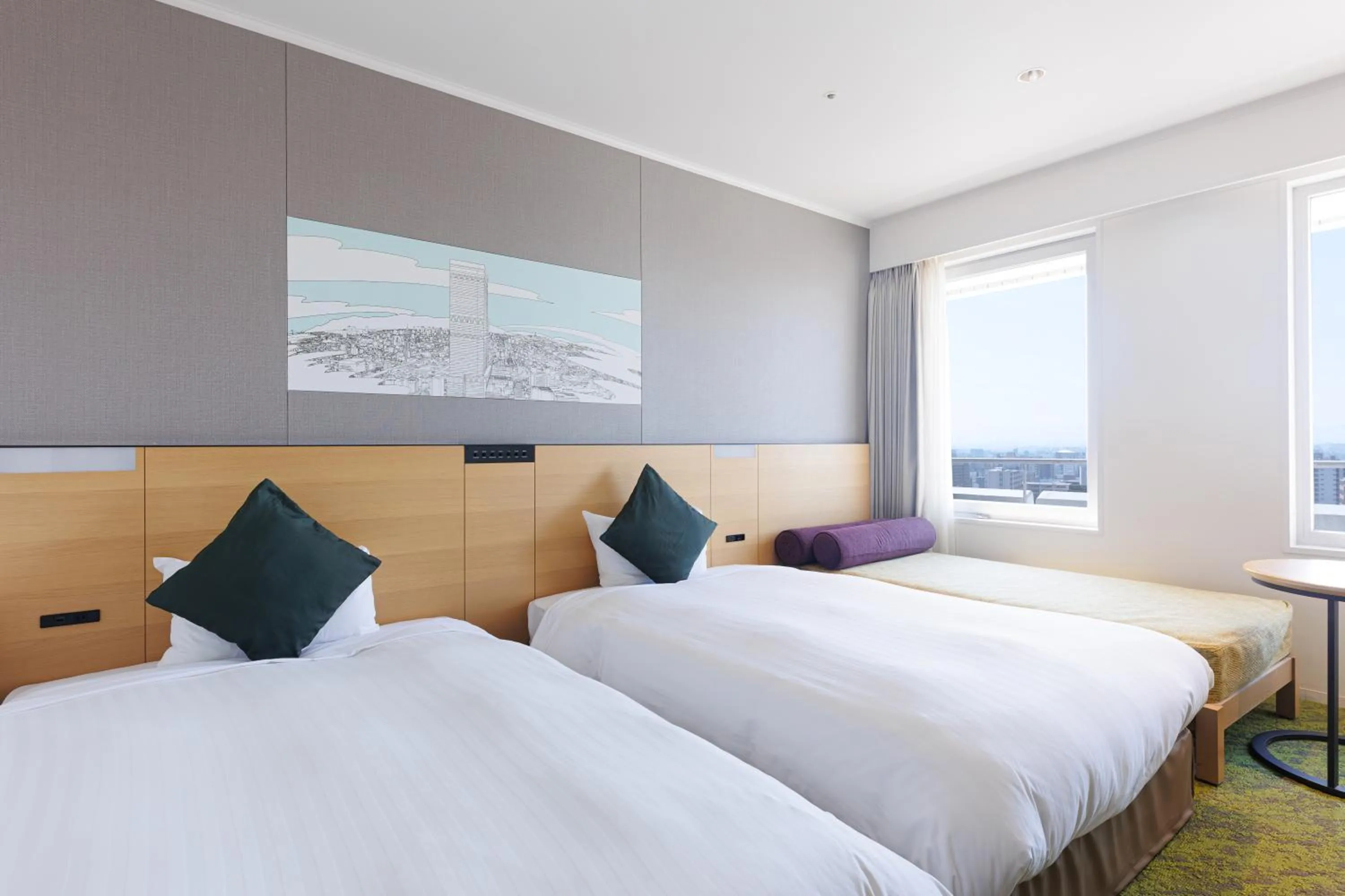 Bed in Miyako City Osaka Tennoji