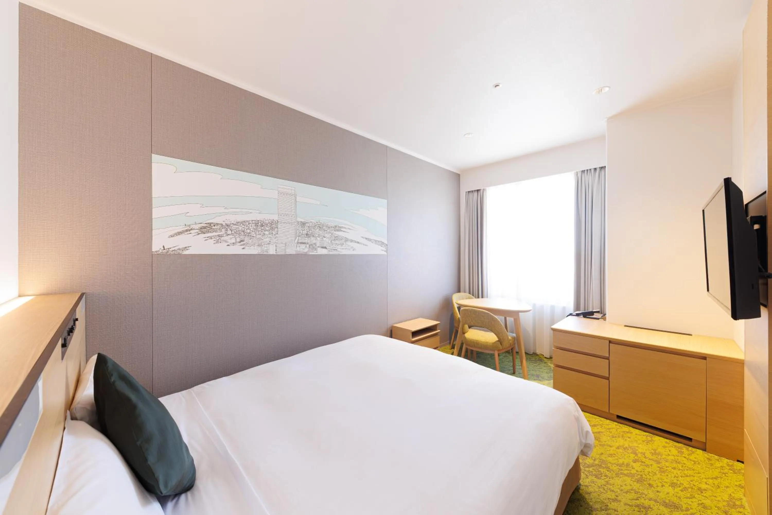 Bed in Miyako City Osaka Tennoji