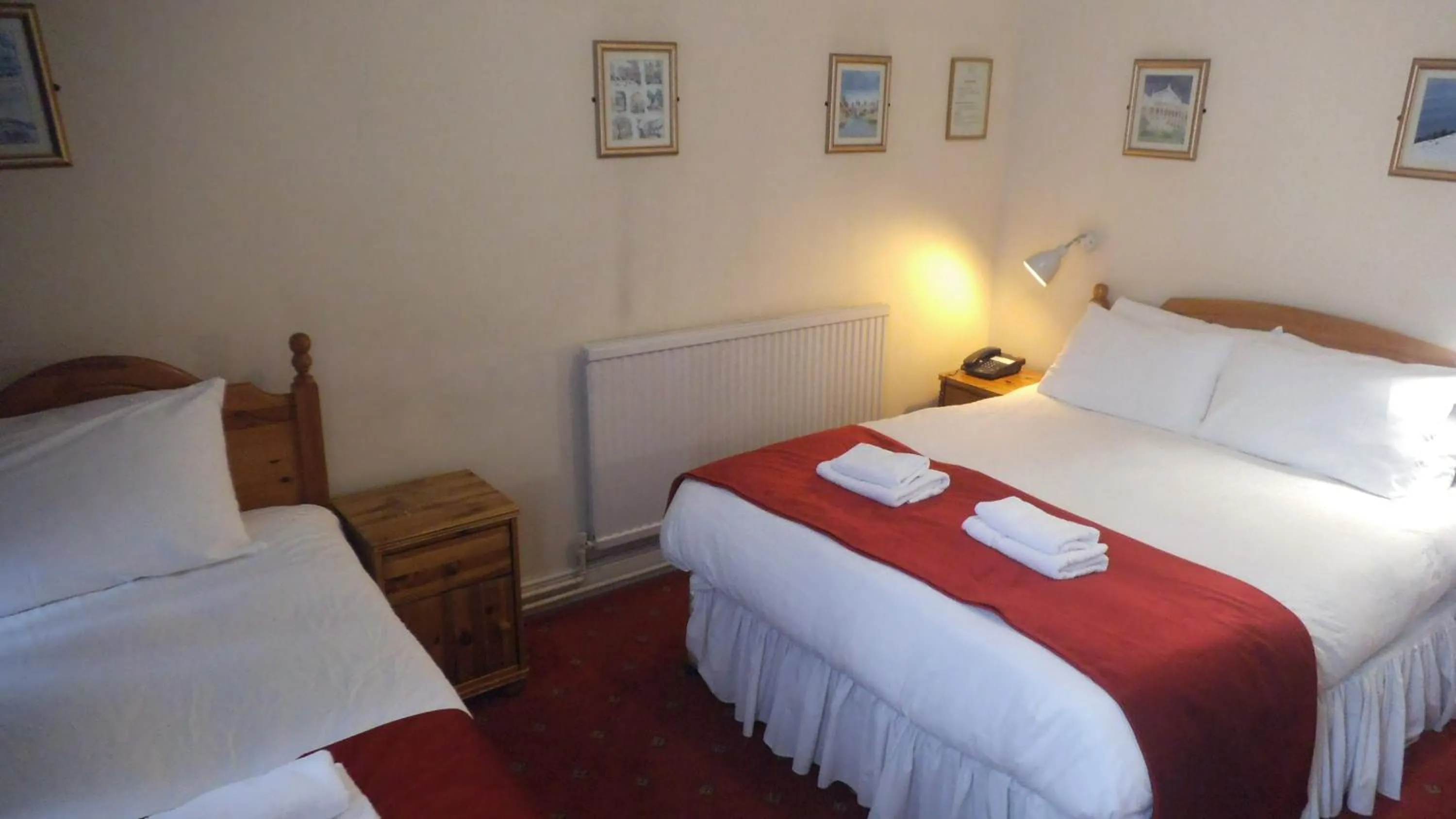 Bed in Arran House Hotel