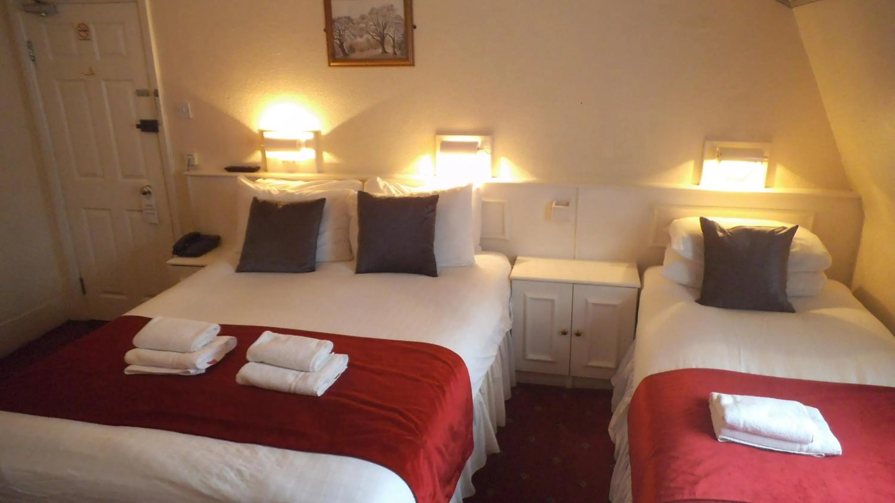 Bed in Arran House Hotel