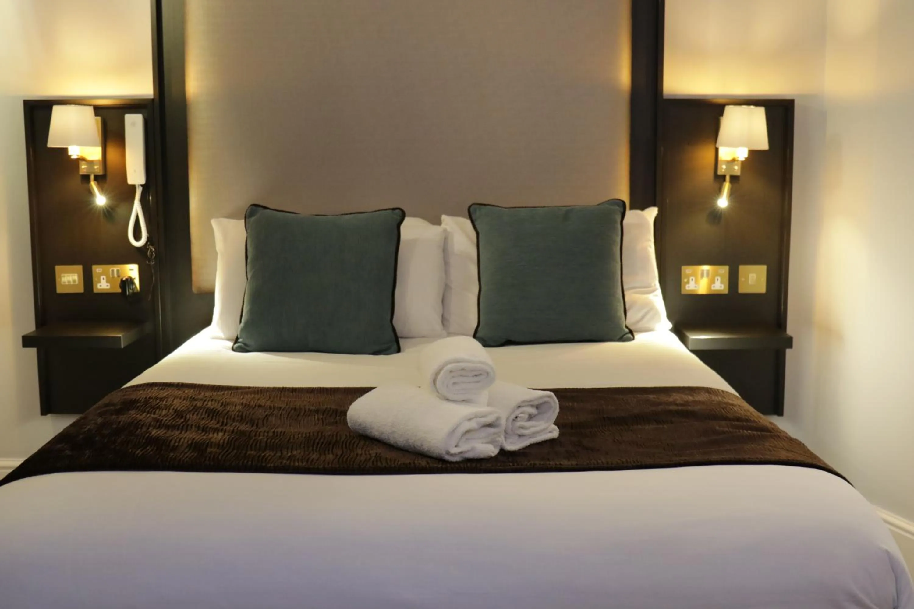 Bed in Arran House Hotel