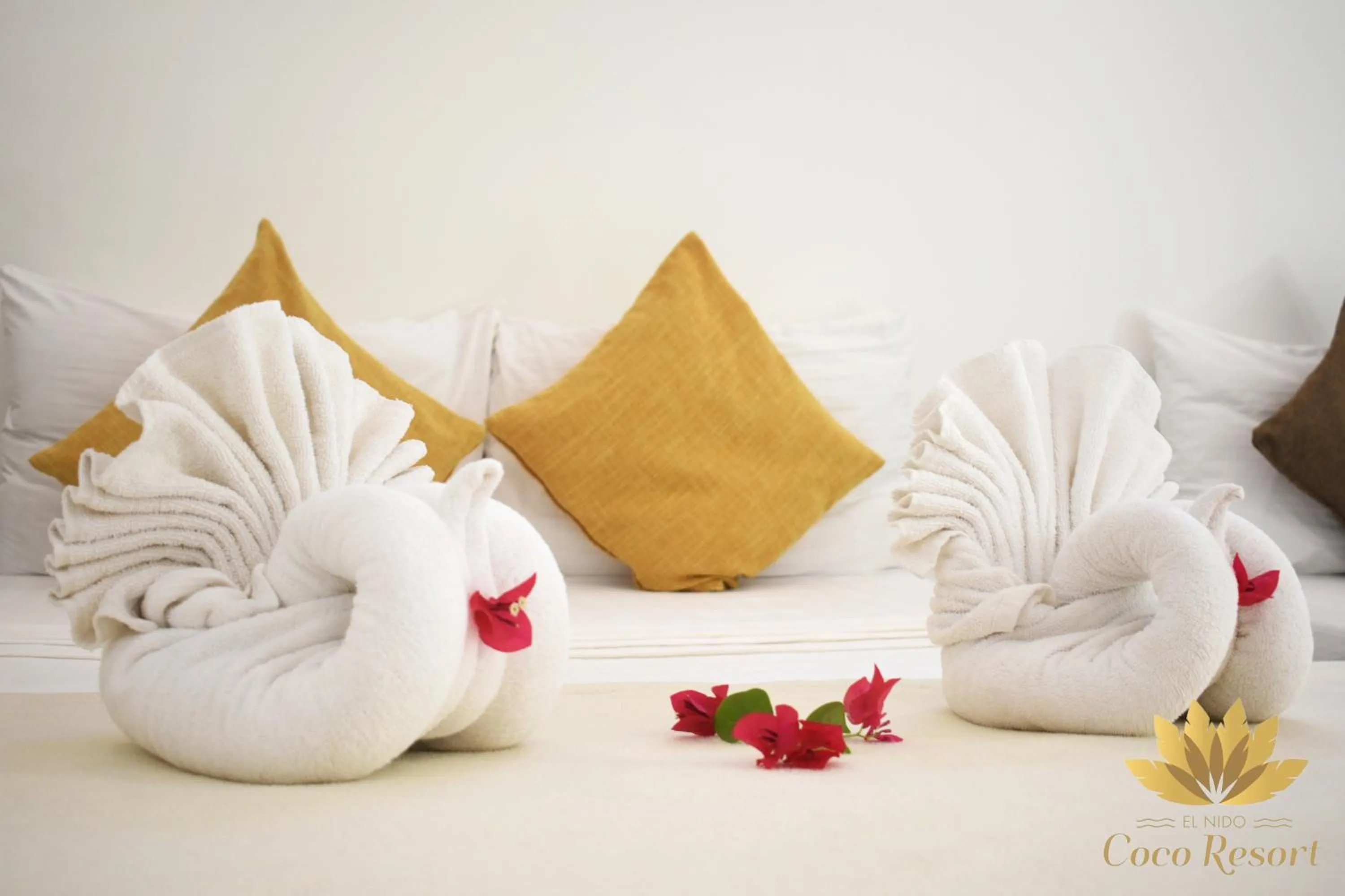 Bed in El Nido Coco Resort