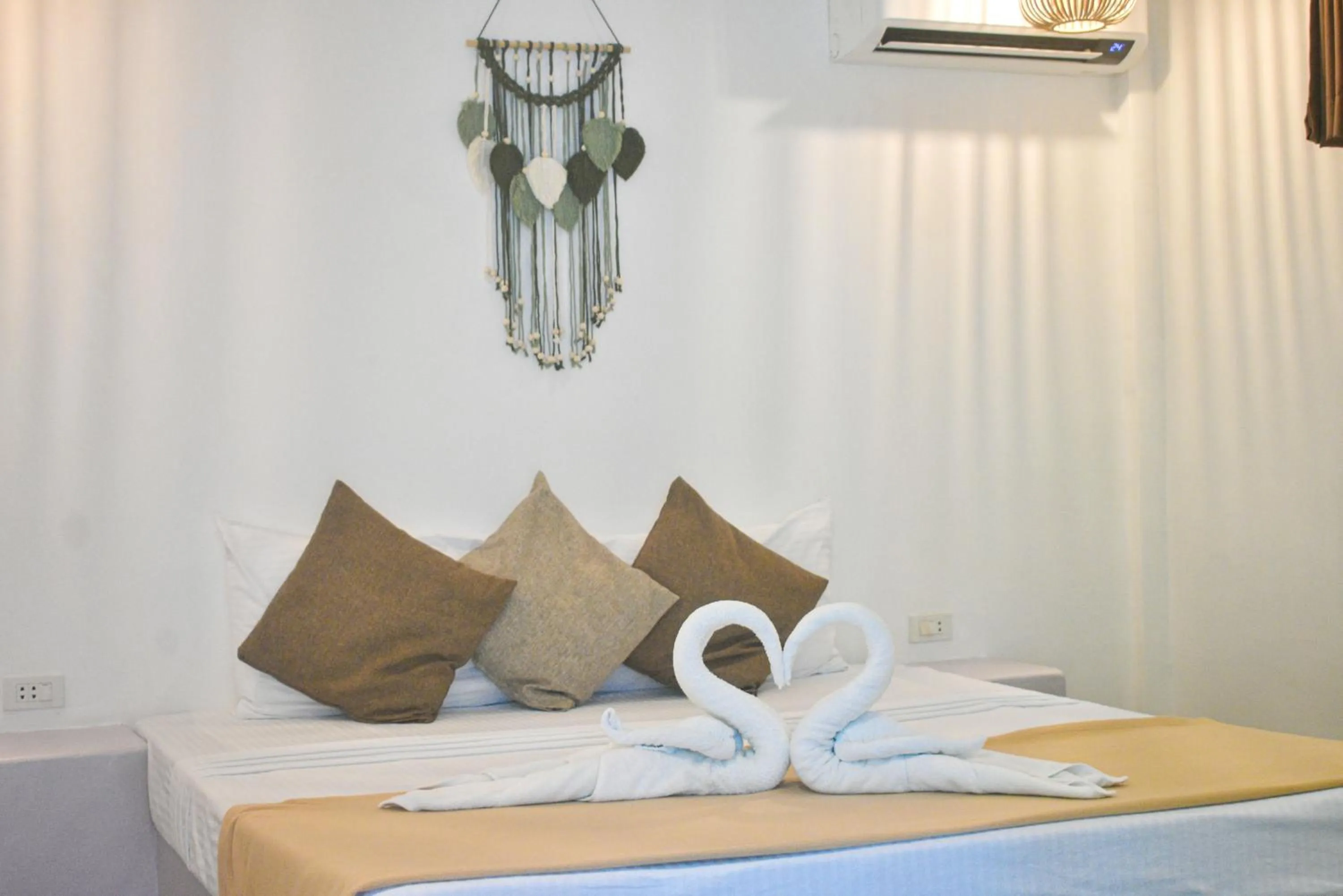 Bed in El Nido Coco Resort