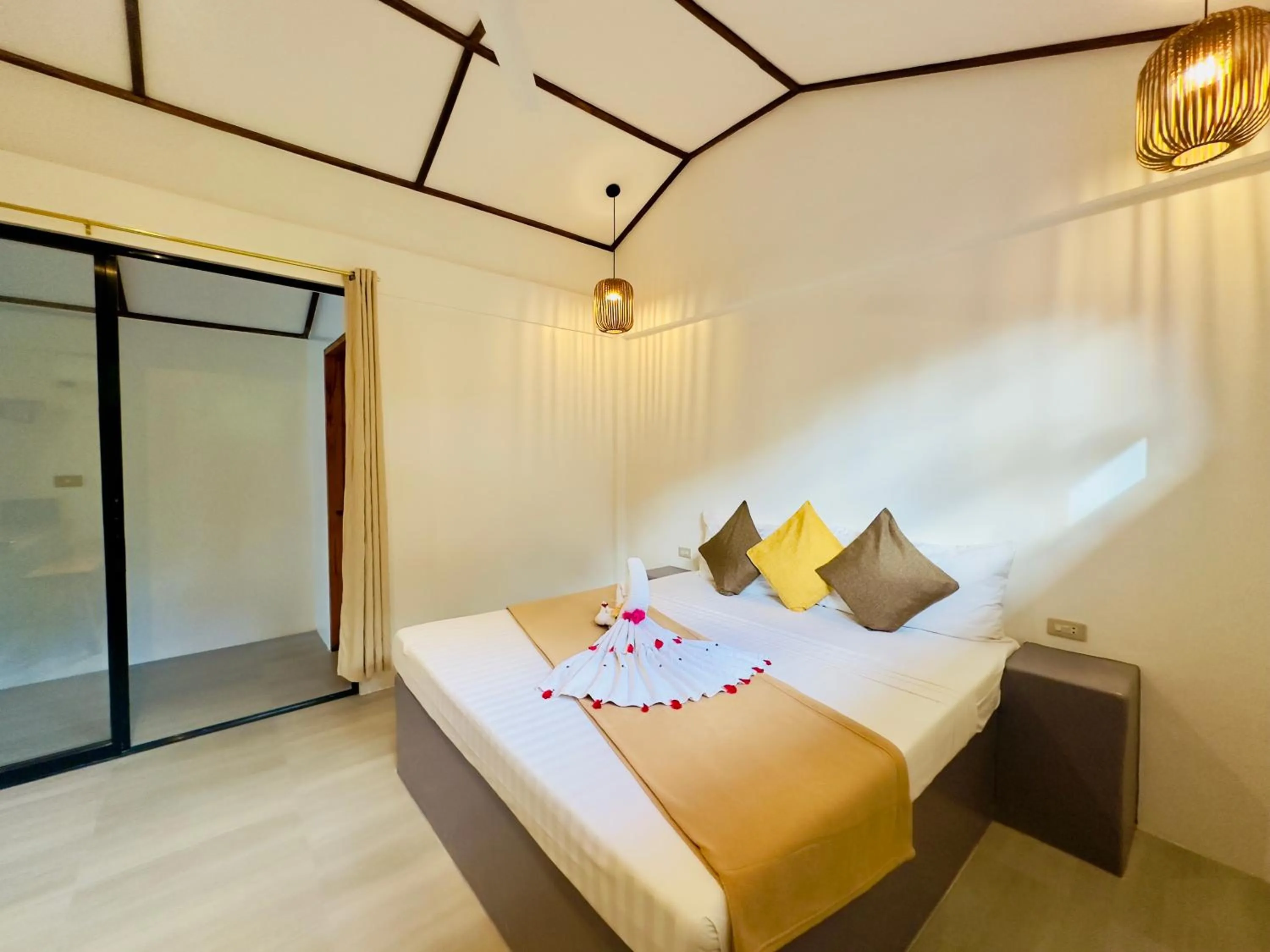 Bed in El Nido Coco Resort