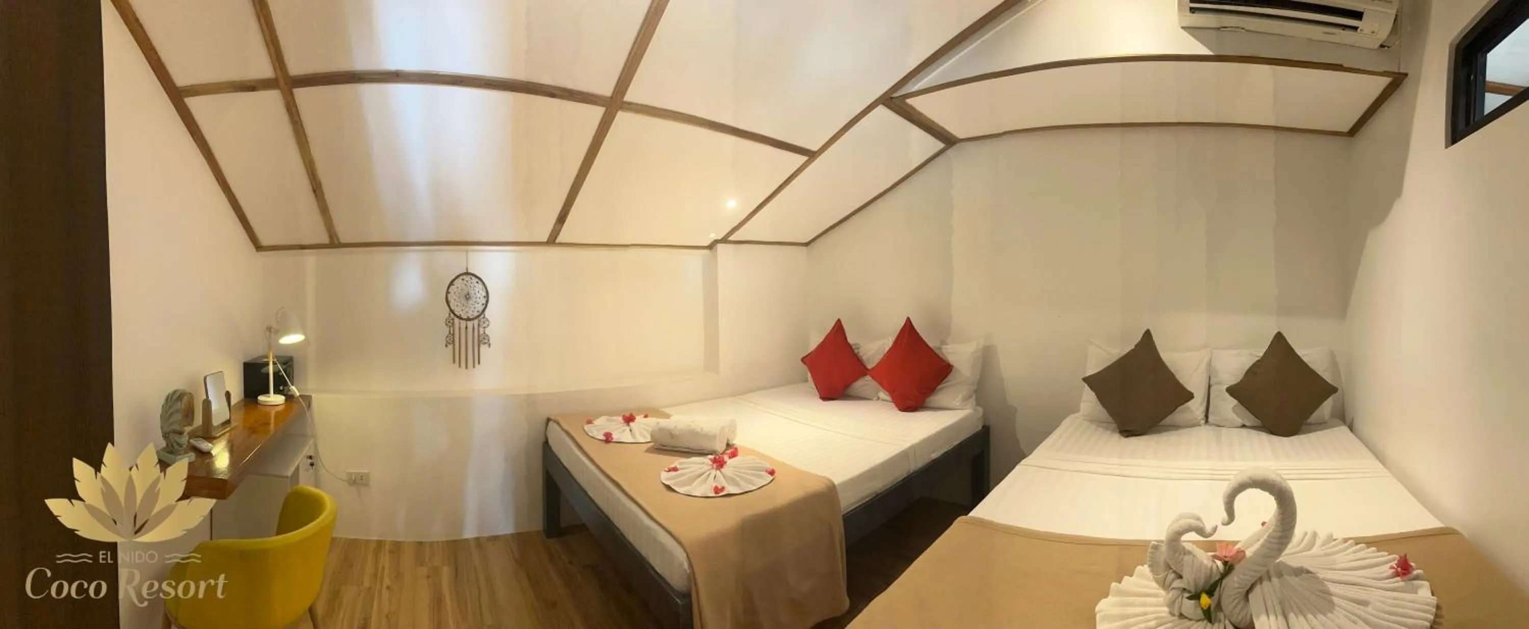 Bedroom, Bed in El Nido Coco Resort