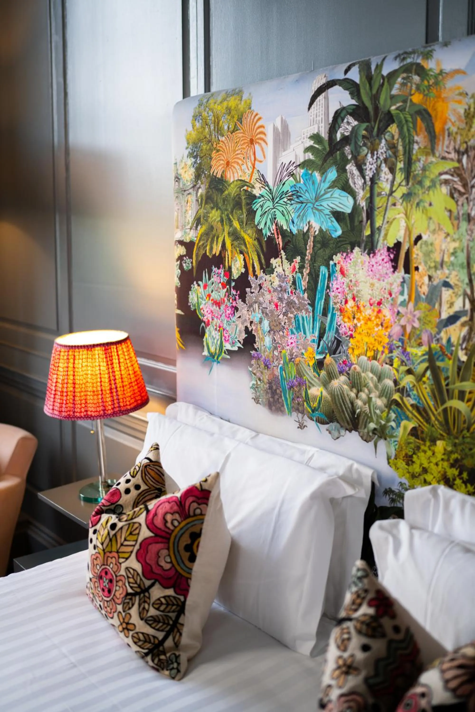 Decorative detail, Bed in Bellinter House Hotel & Spa