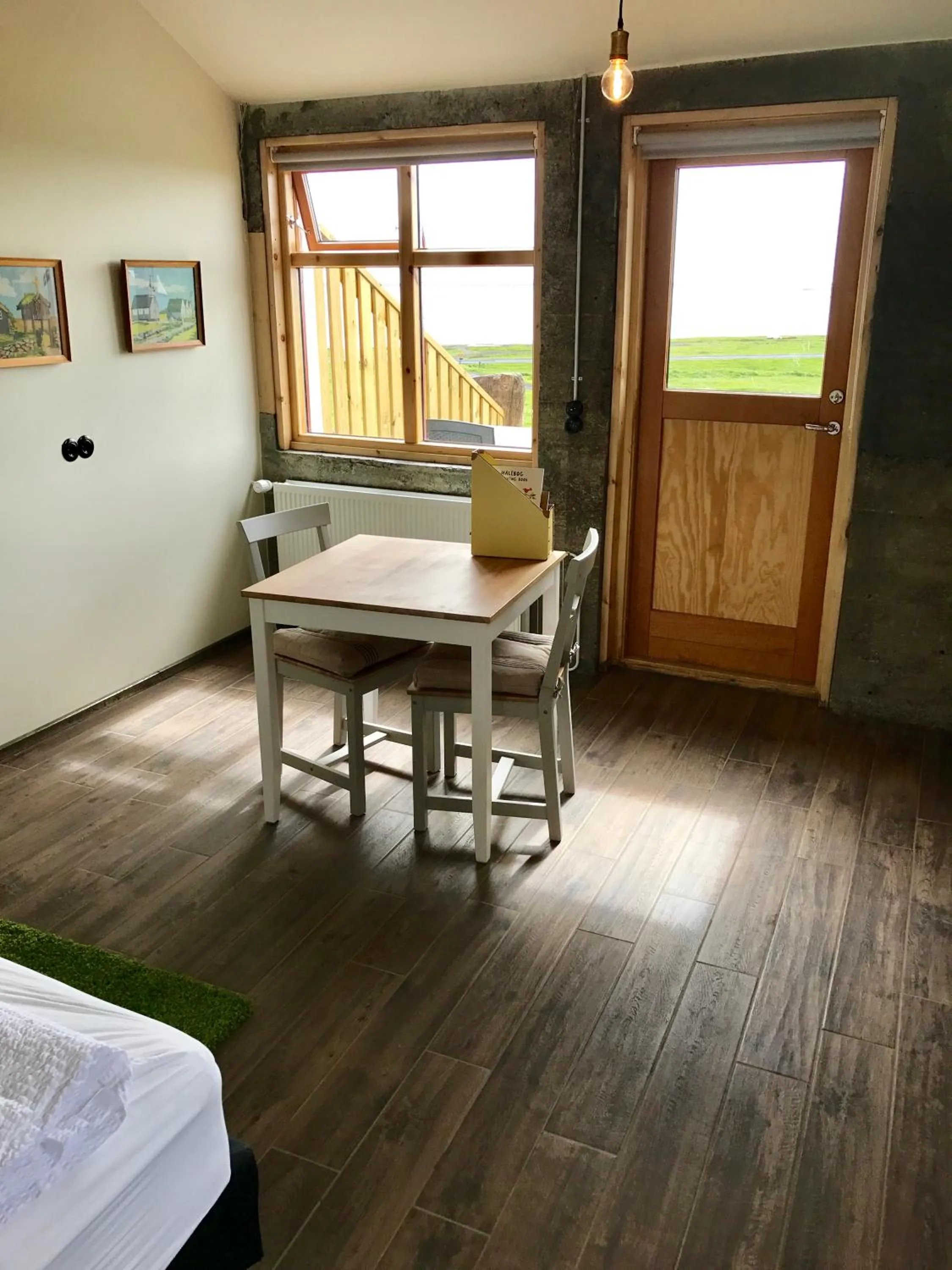 Dining area in The Garage