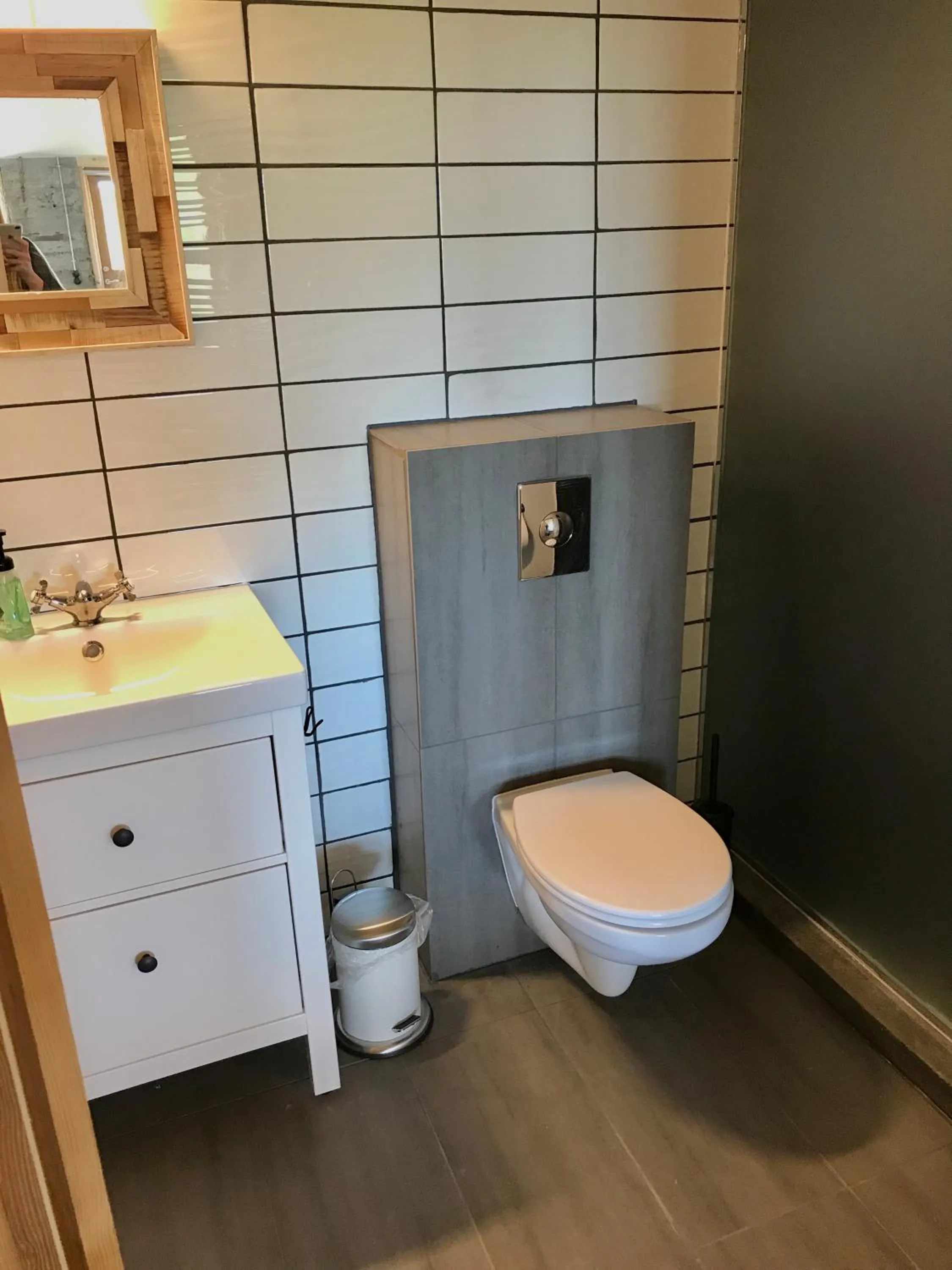 Shower in The Garage