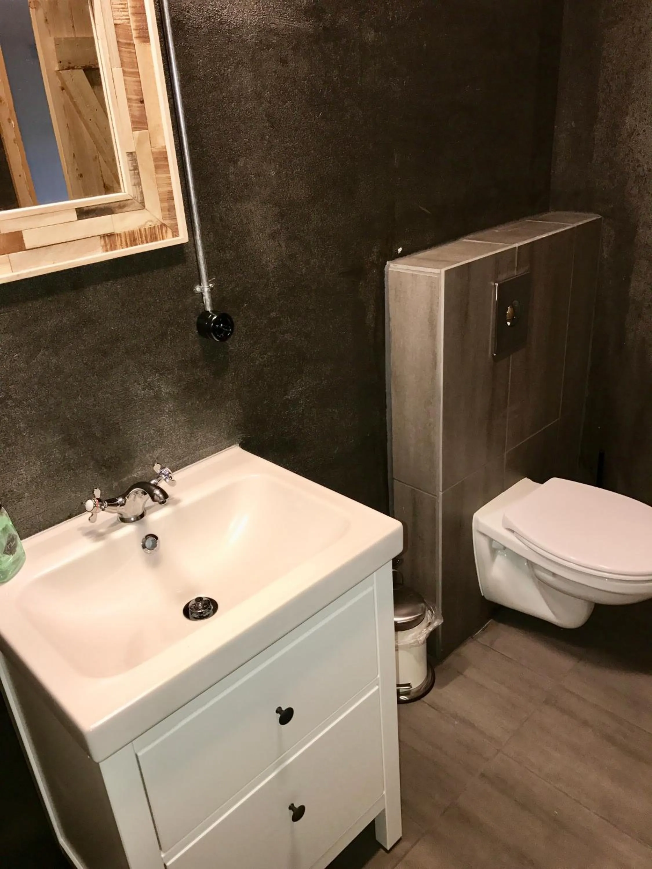 Shower in The Garage