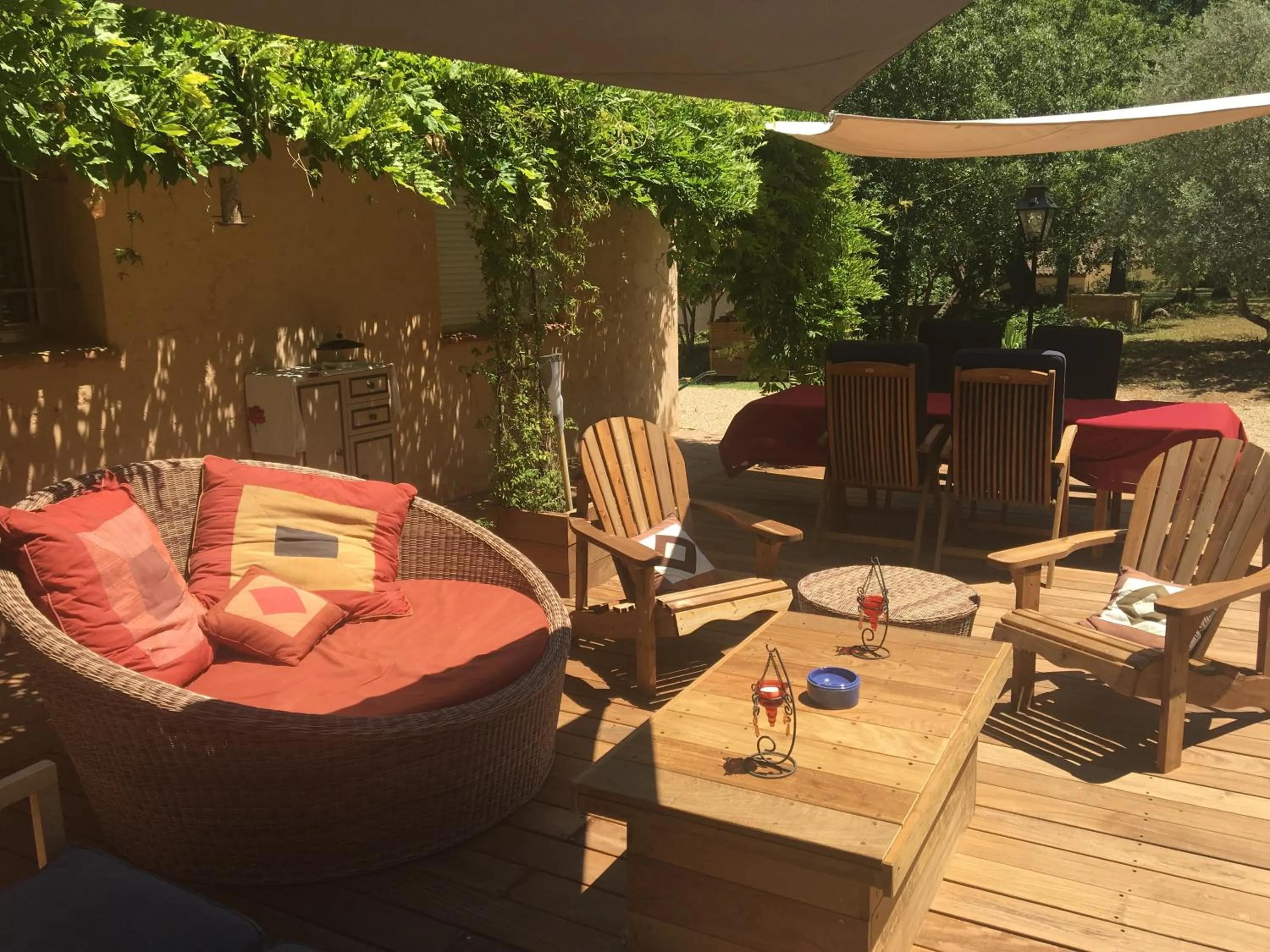 Balcony/Terrace in Bulle d'amour