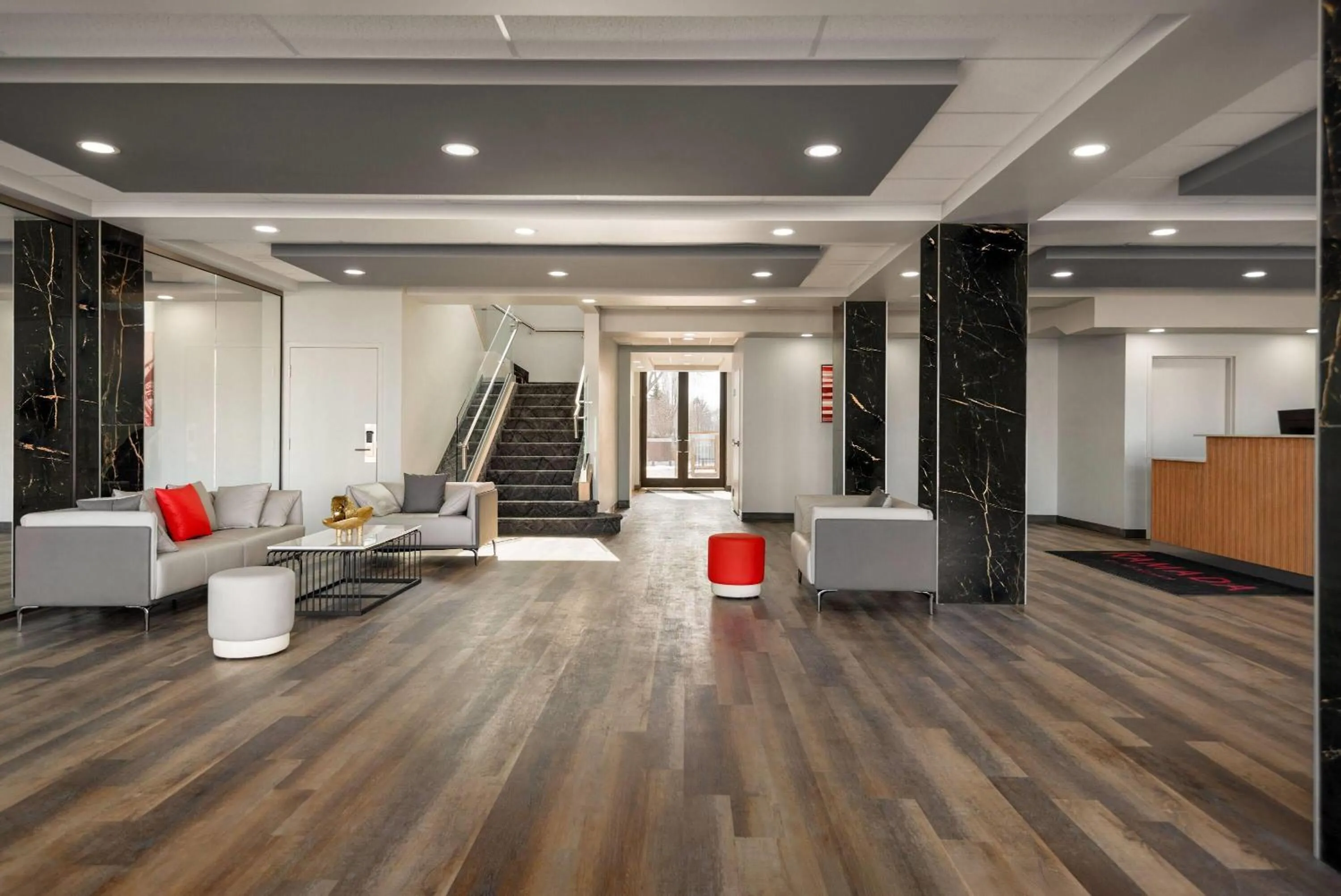 Lobby or reception in Ramada by Wyndham West Edmonton Hotel & Suites
