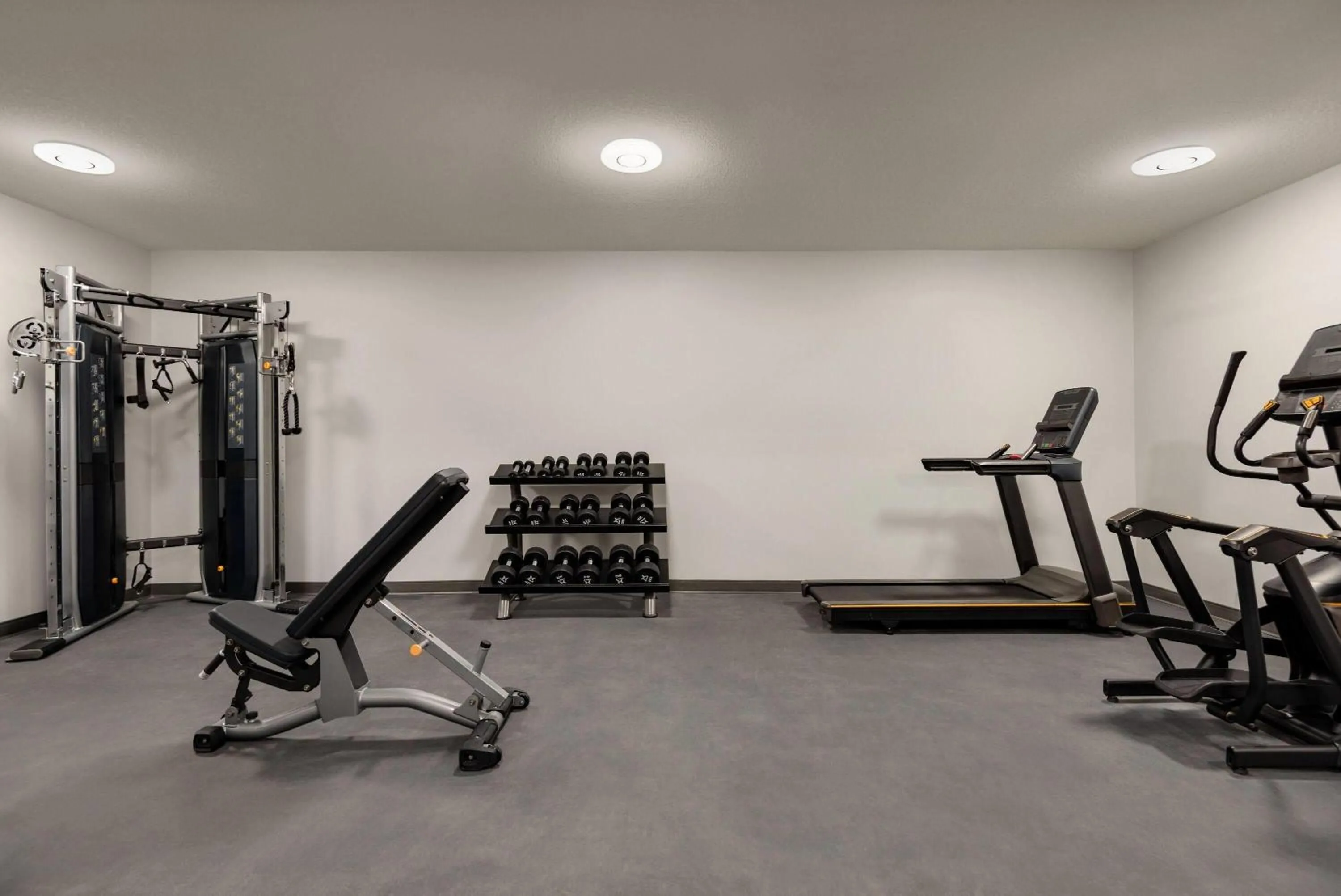 Fitness centre/facilities in Ramada by Wyndham West Edmonton Hotel & Suites