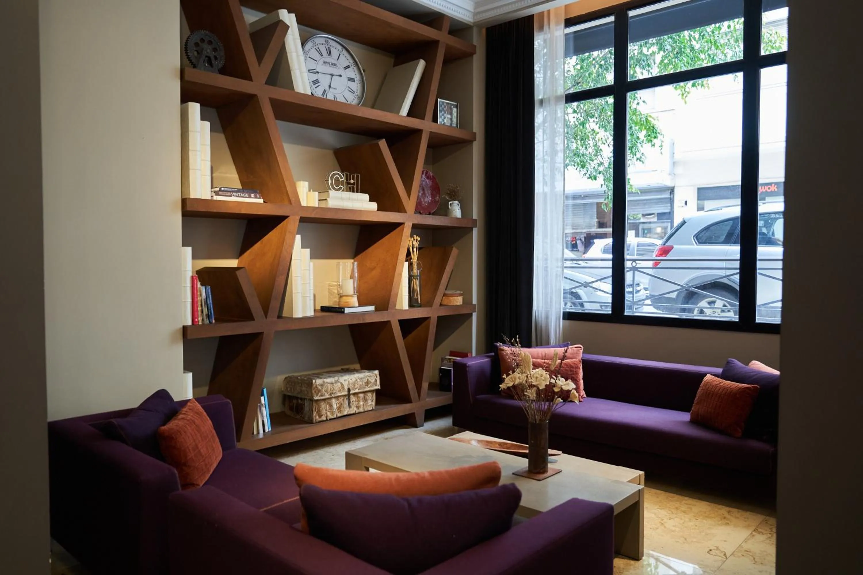 Lobby or reception in Carles Hotel