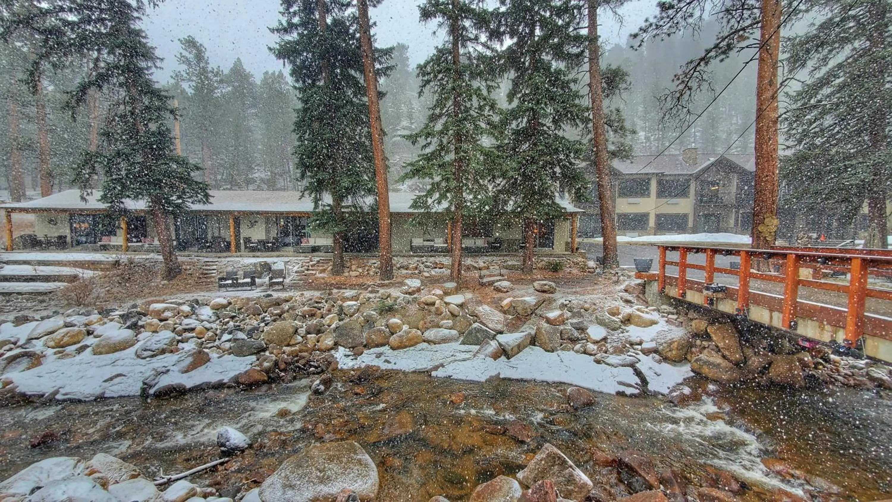 Property building in The Inn on Fall River & Fall River Cabins