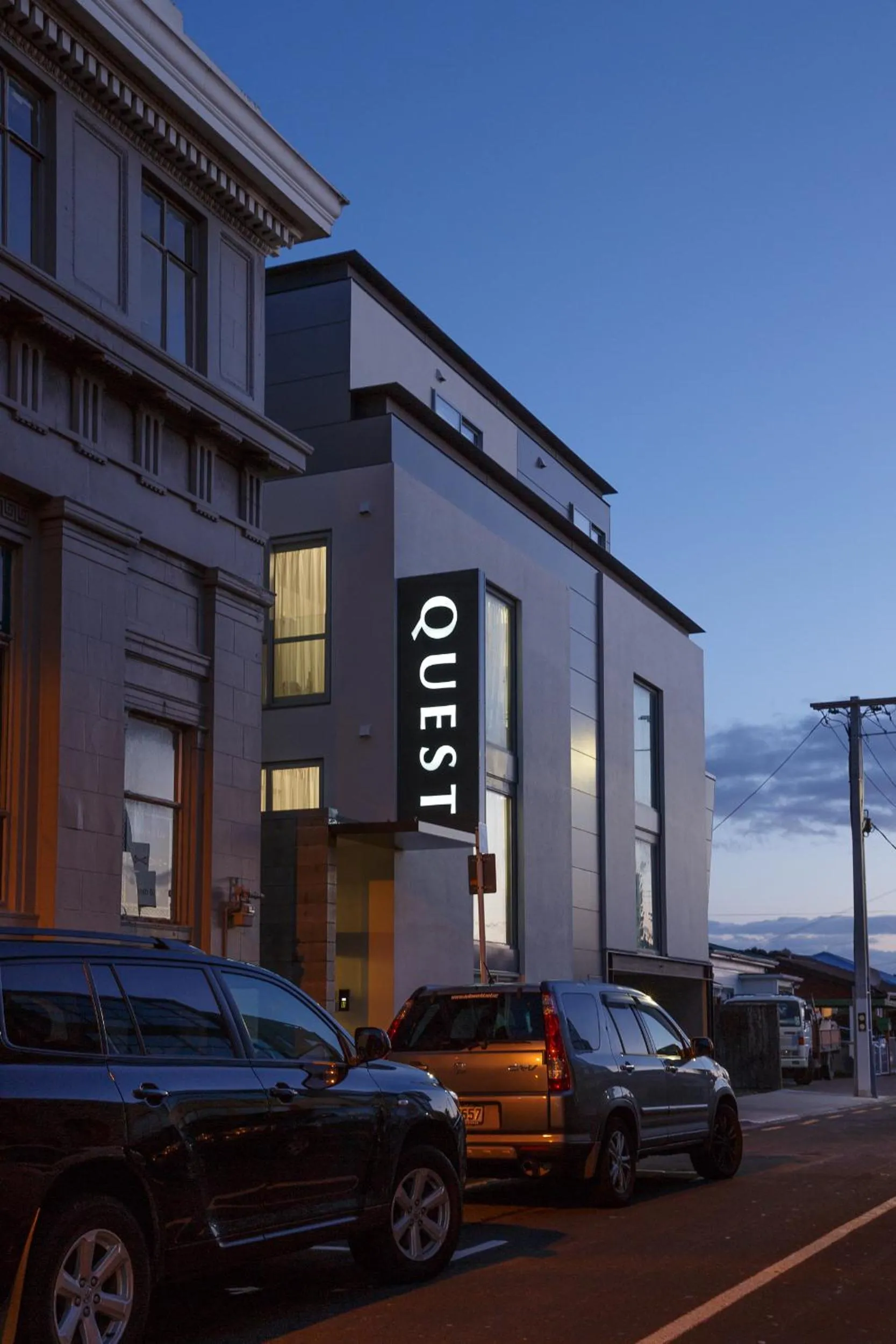 Facade/entrance in Quest Petone