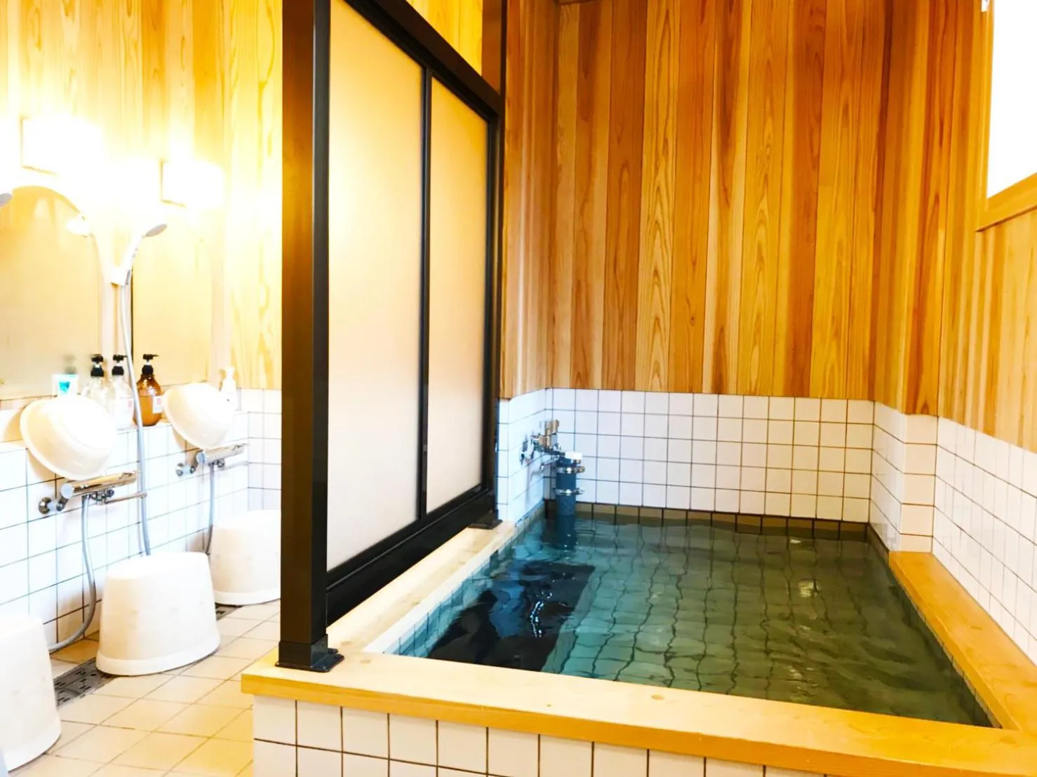 Public Bath in Ryokan Matsumuraya