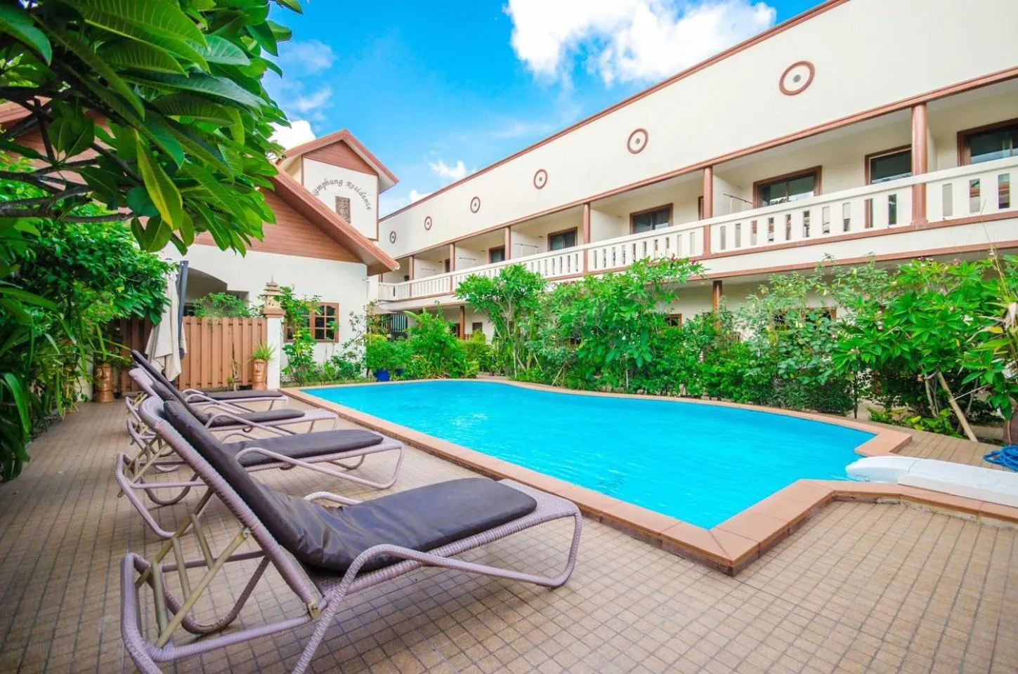 Pool view in Namphung Phuket Boutique Resort