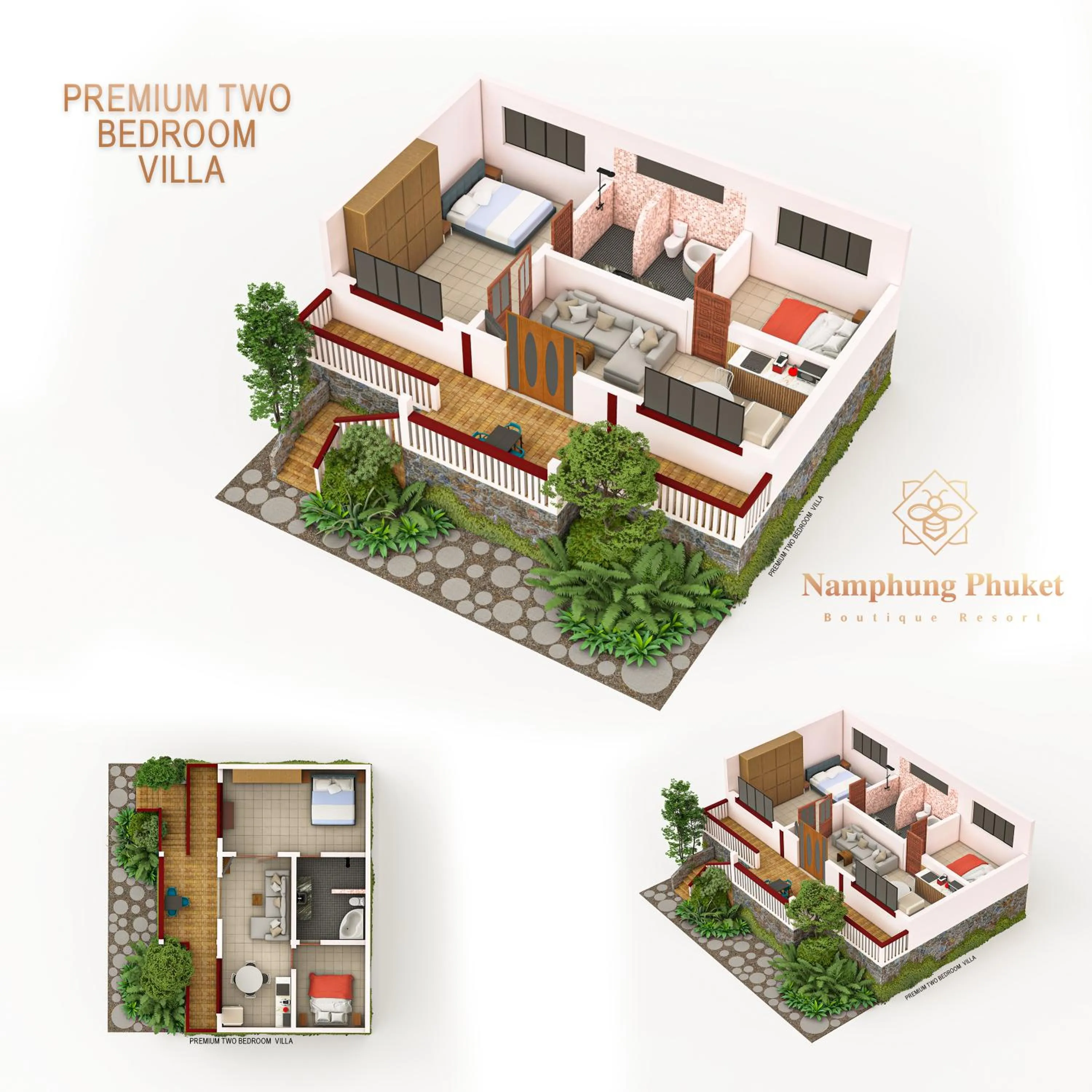 Property building in Namphung Phuket Boutique Resort