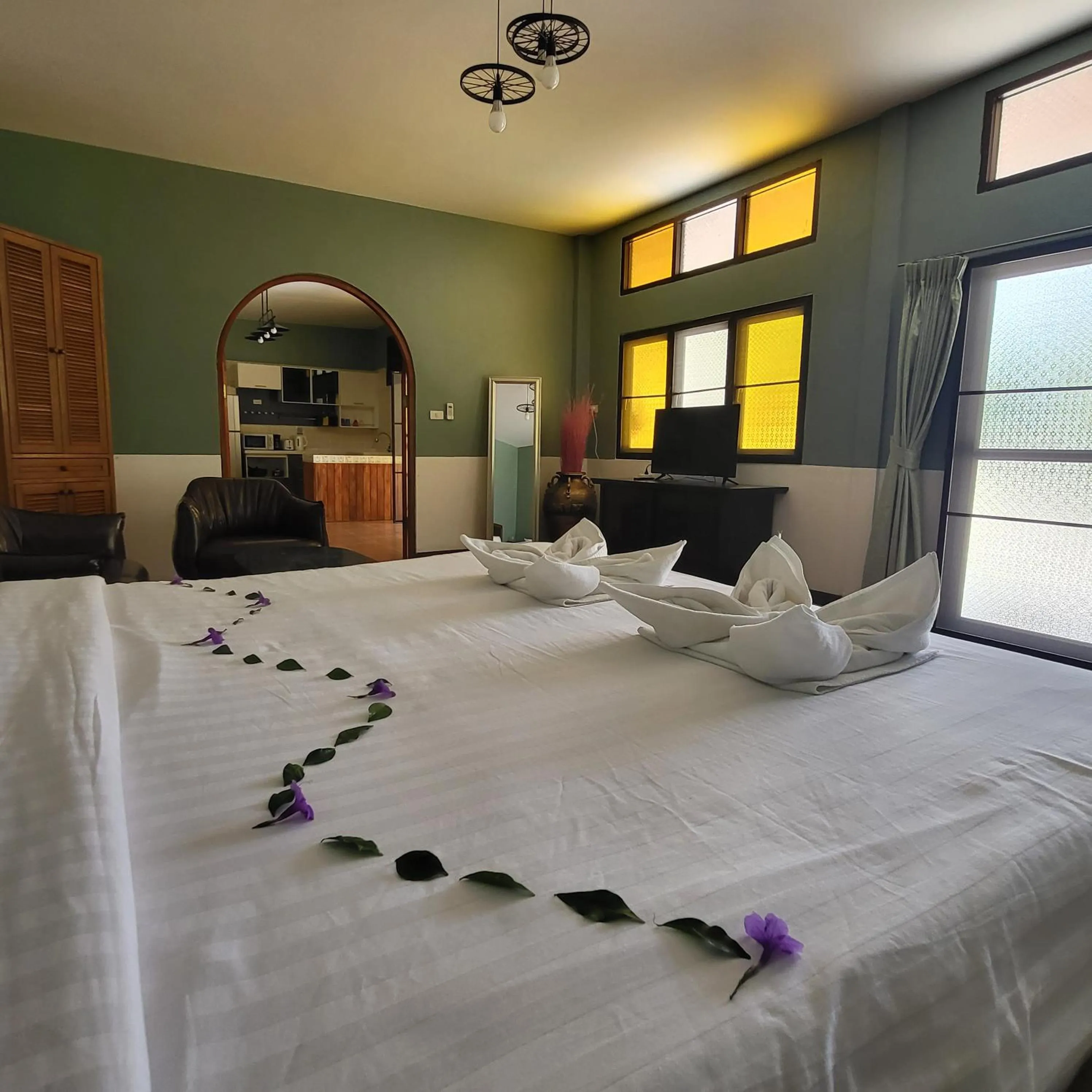 Bed in Namphung Phuket Boutique Resort