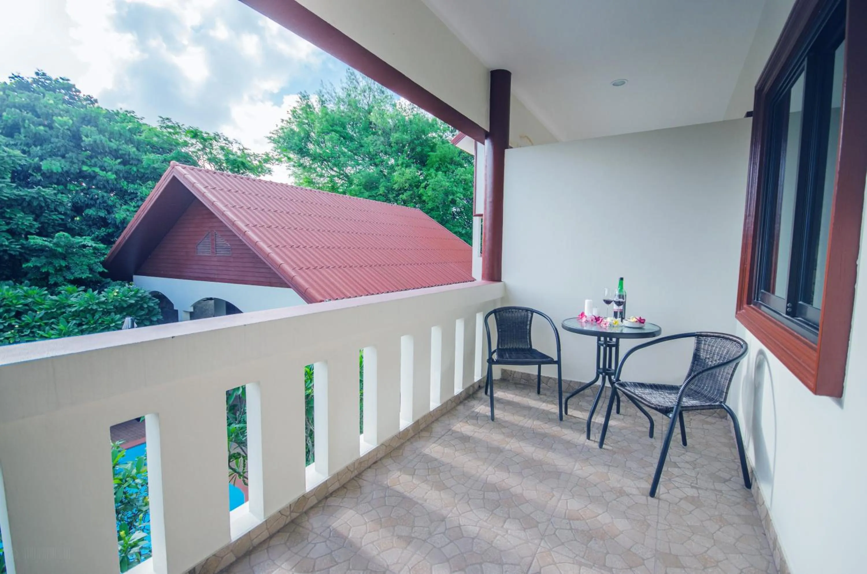Balcony/Terrace in Namphung Phuket Boutique Resort
