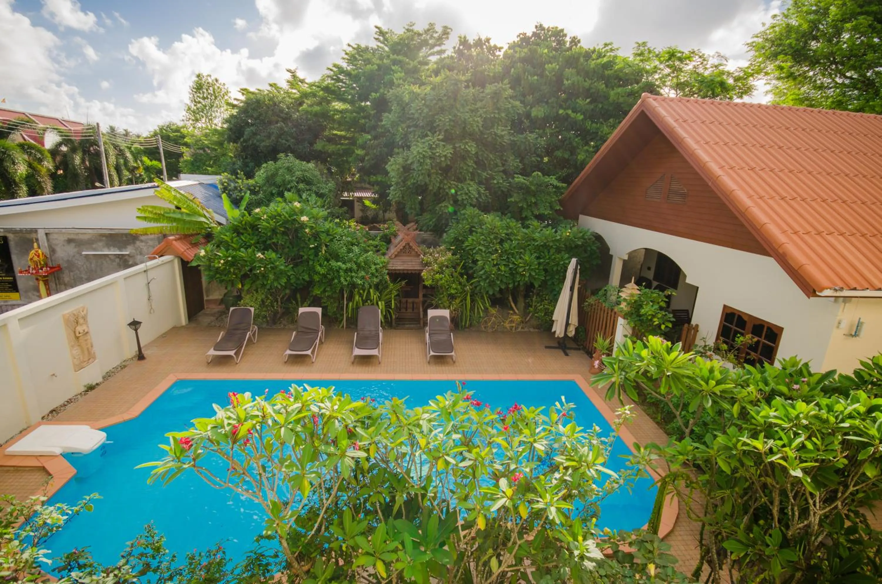 Pool view in Namphung Phuket Boutique Resort