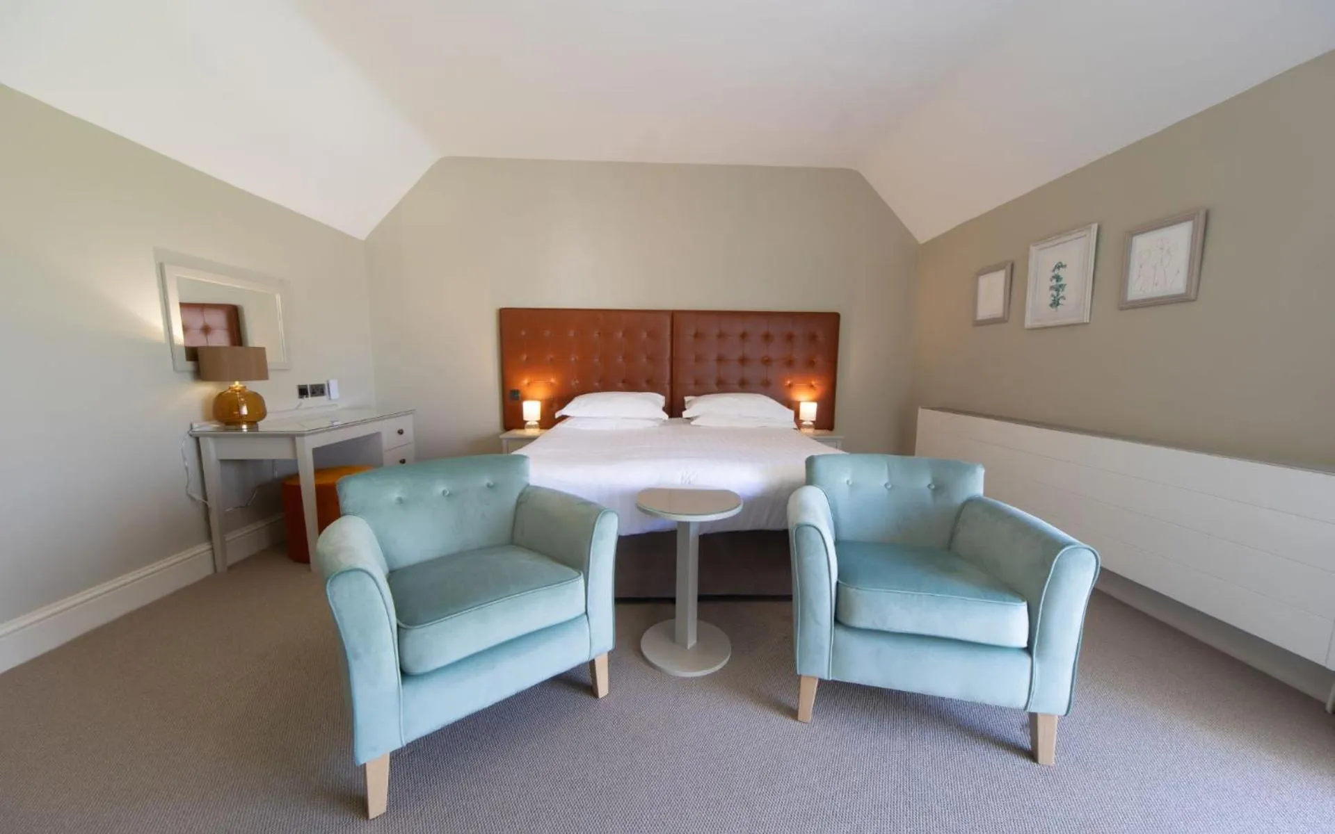 Bedroom, Bed in Heacham Manor Hotel