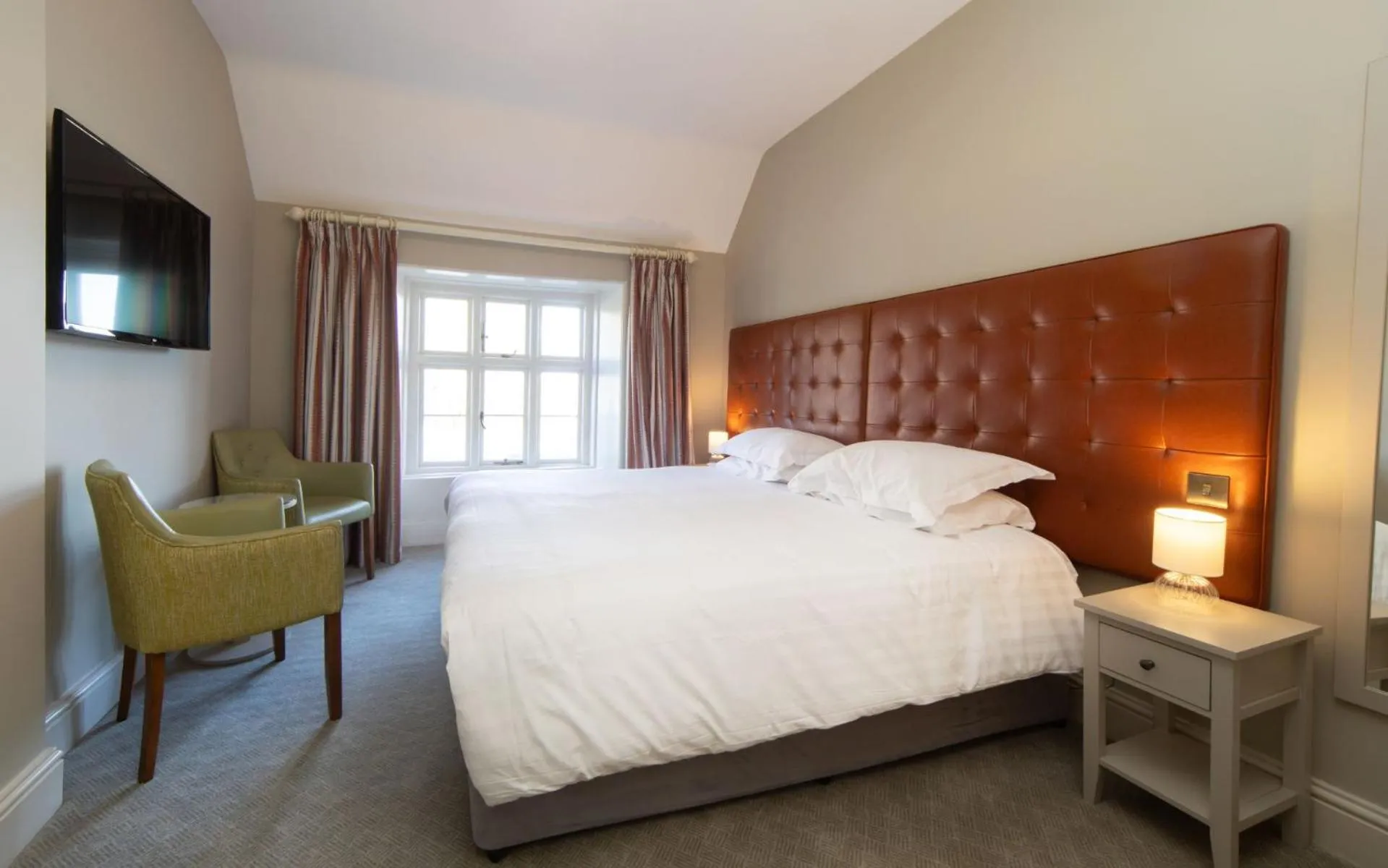 Bedroom, Bed in Heacham Manor Hotel