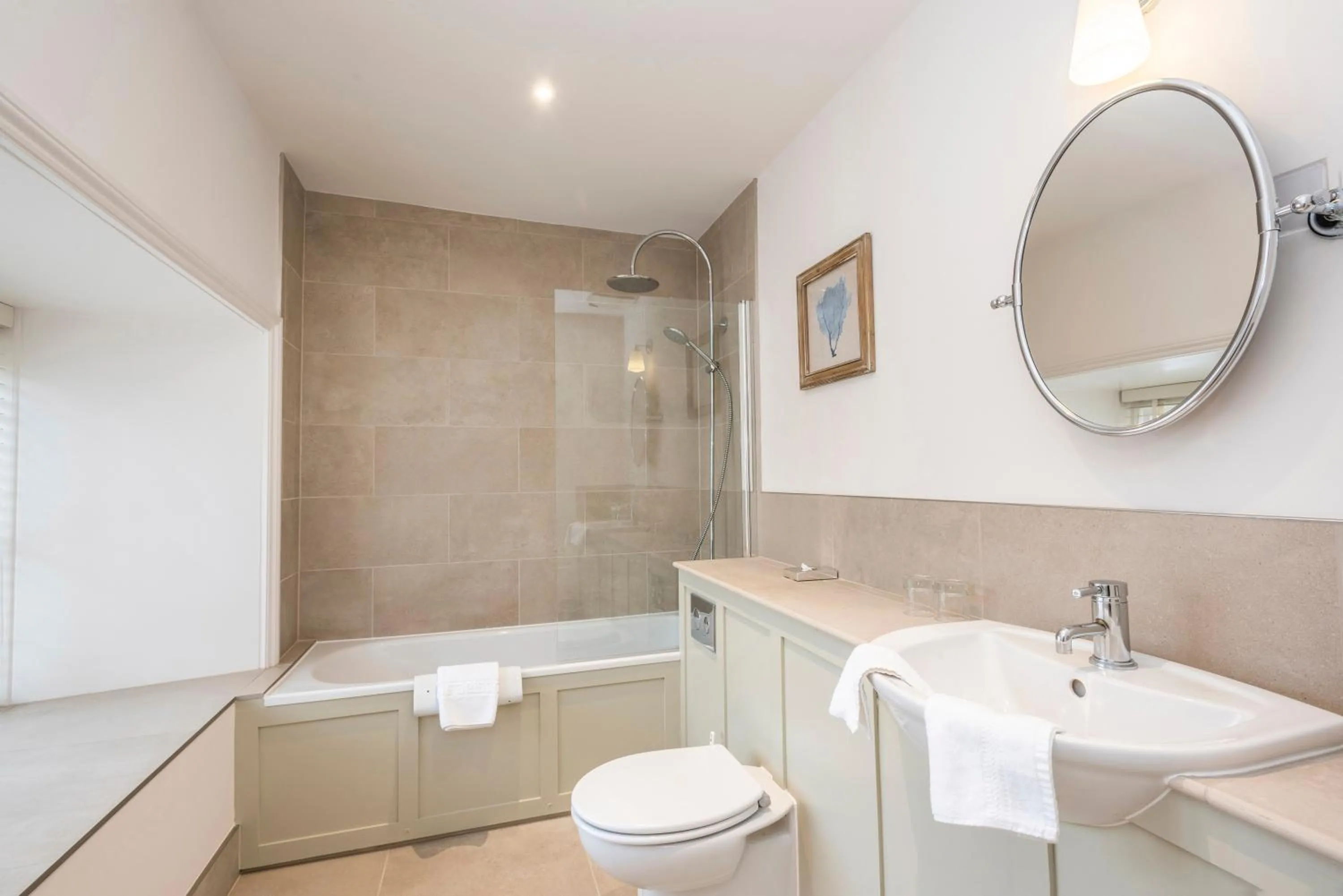 Shower in Heacham Manor Hotel