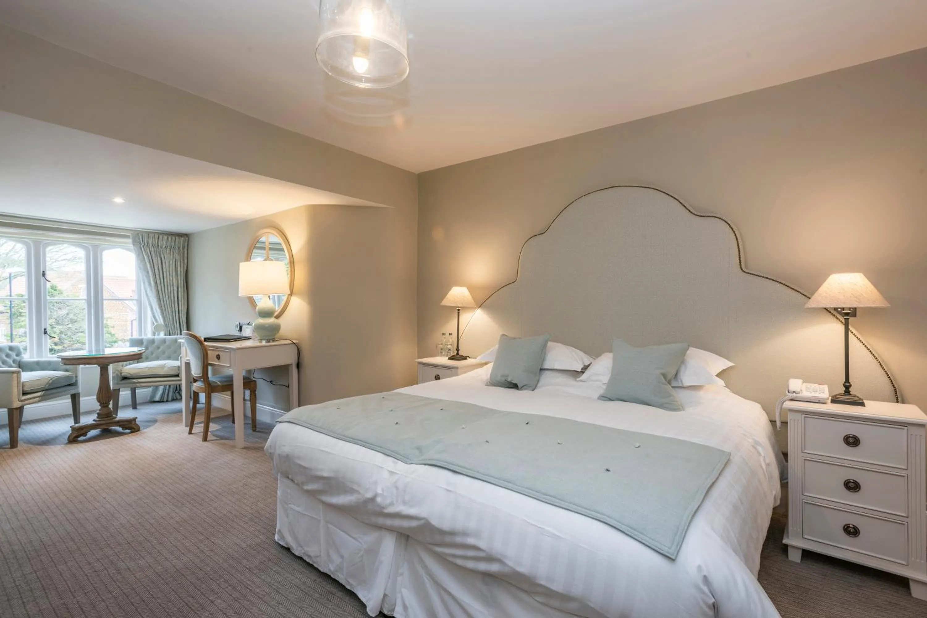 Photo of the whole room, Bed in Heacham Manor Hotel