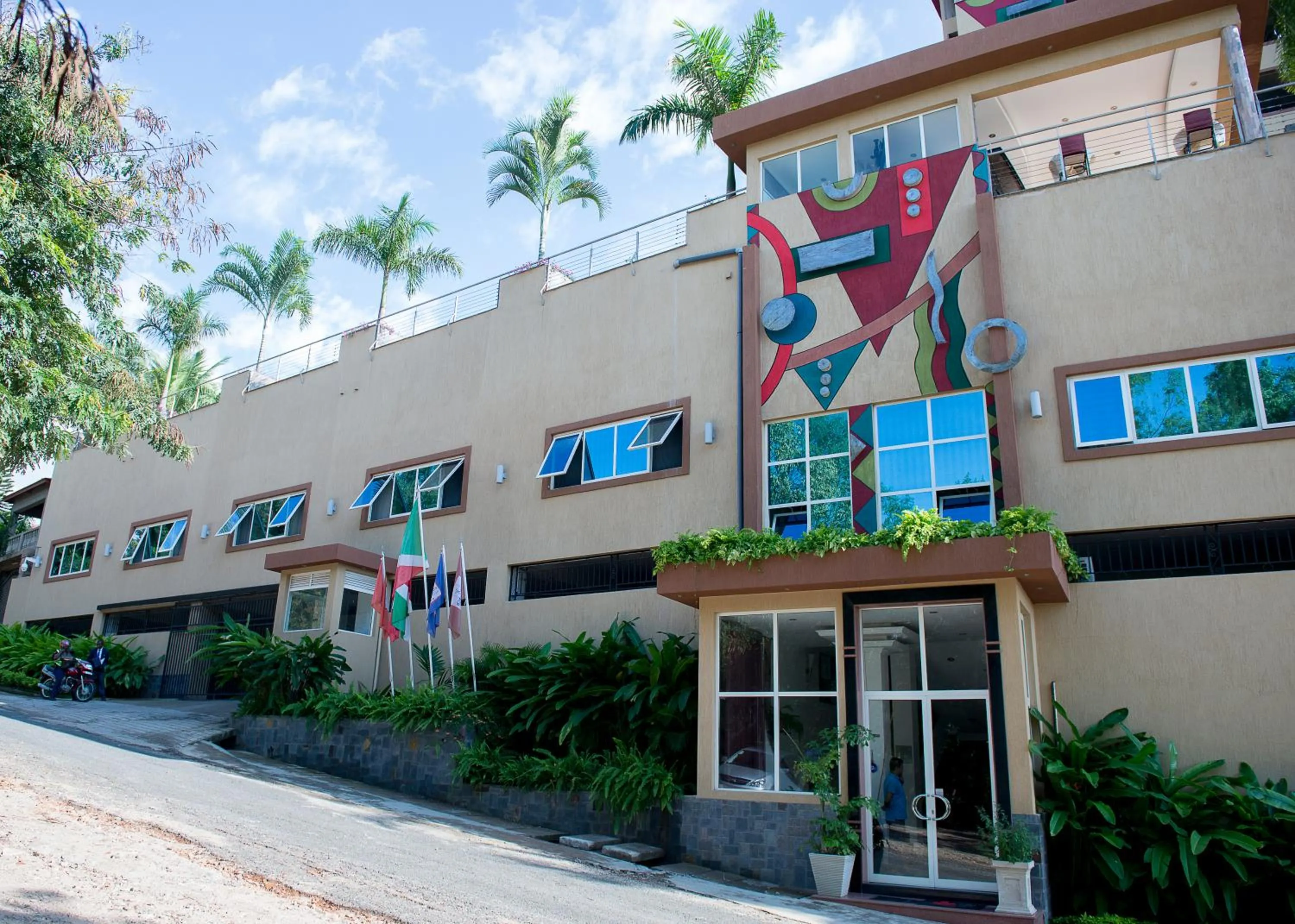 Property building in Kiriri Garden Hotel